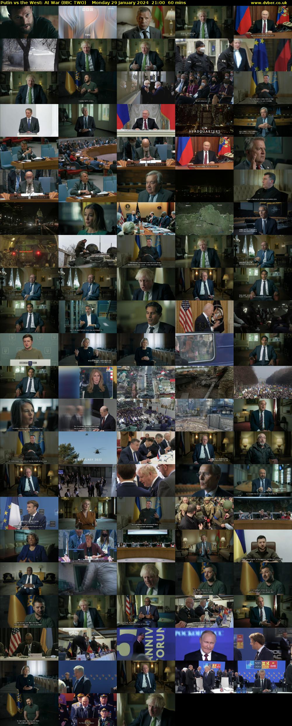 Putin vs the West: At War (BBC TWO) Monday 29 January 2024 21:00 - 22:00