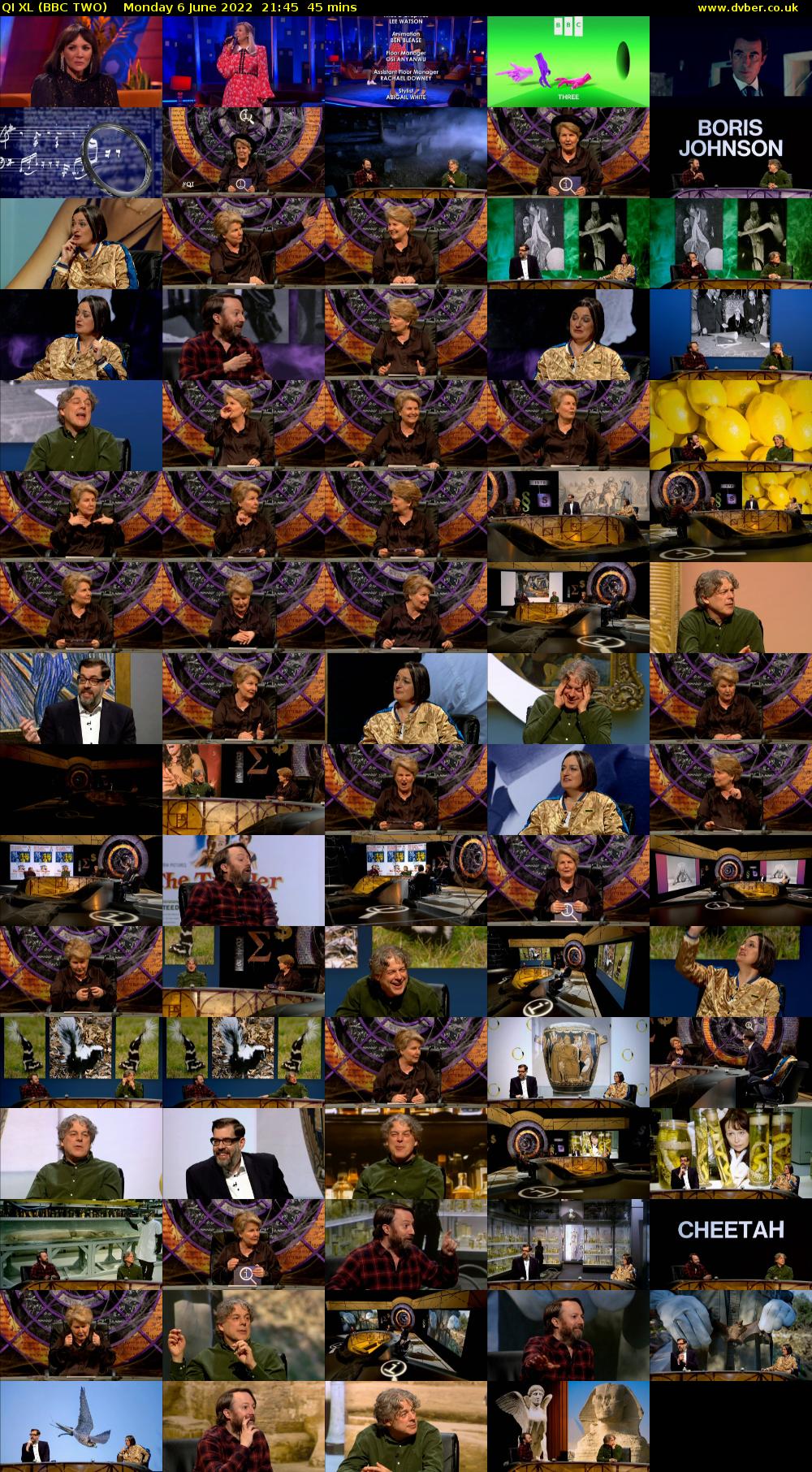 QI XL (BBC TWO) Monday 6 June 2022 21:45 - 22:30