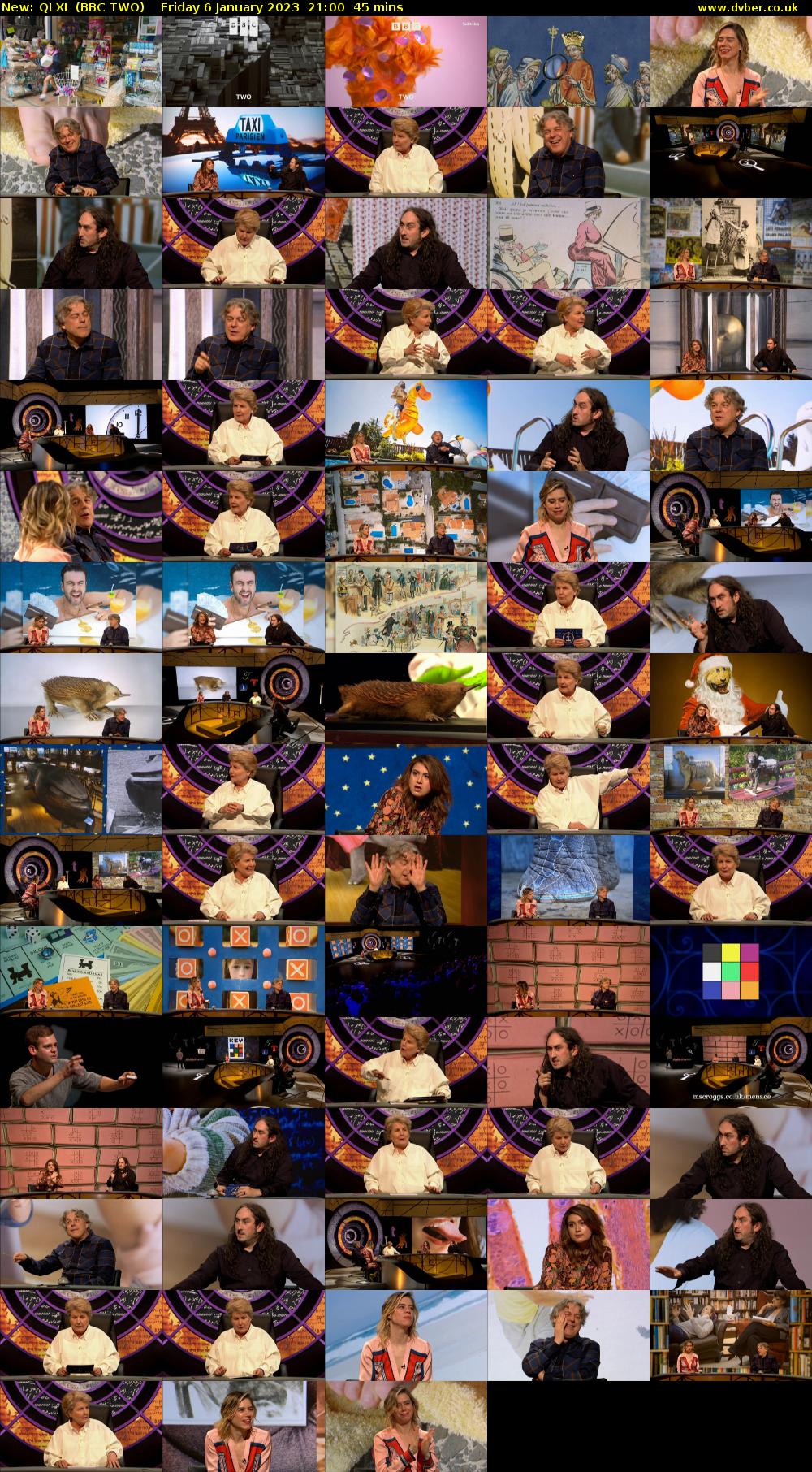QI XL (BBC TWO) Friday 6 January 2023 21:00 - 21:45