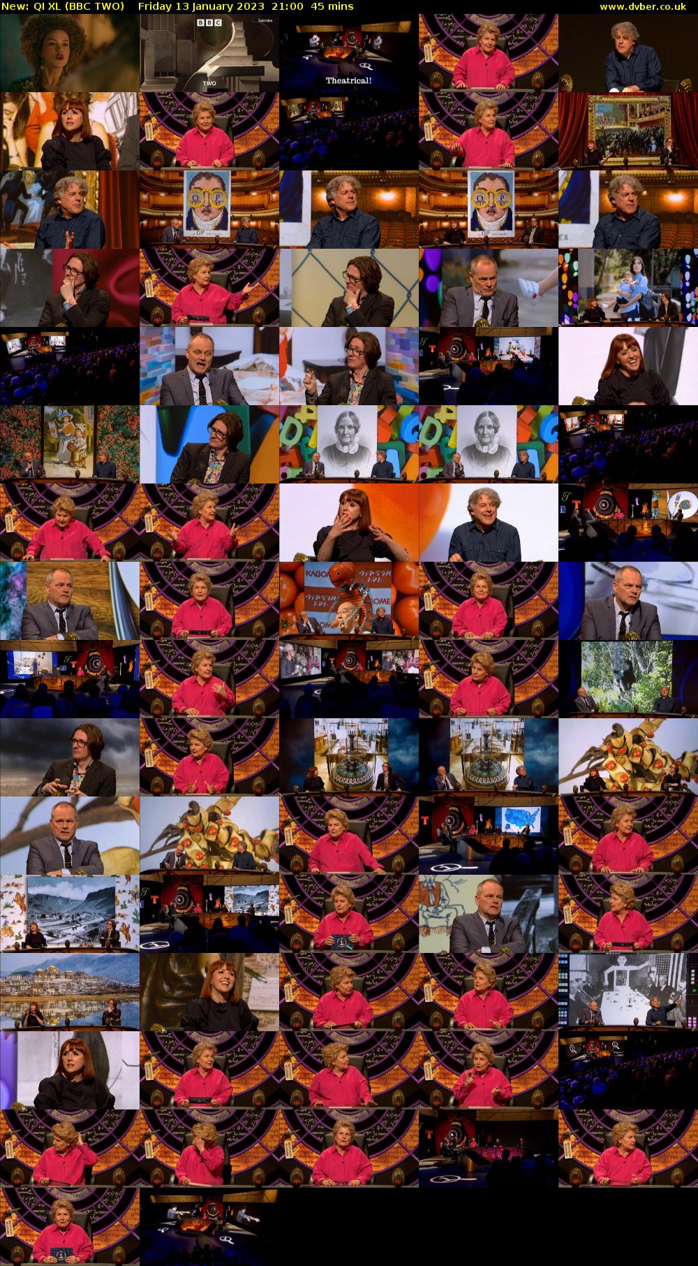 QI XL (BBC TWO) Friday 13 January 2023 21:00 - 21:45