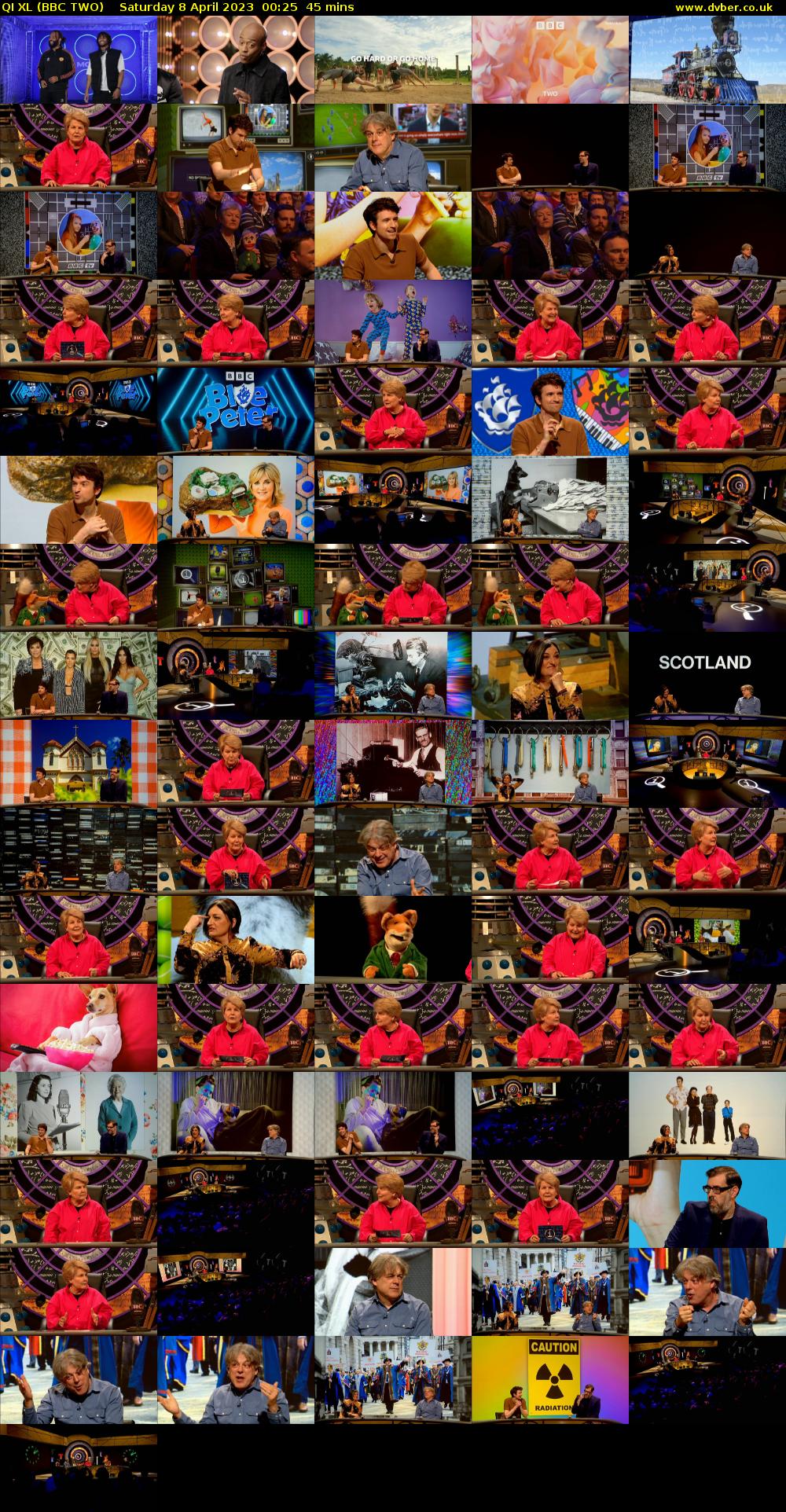 QI XL (BBC TWO) Saturday 8 April 2023 00:25 - 01:10