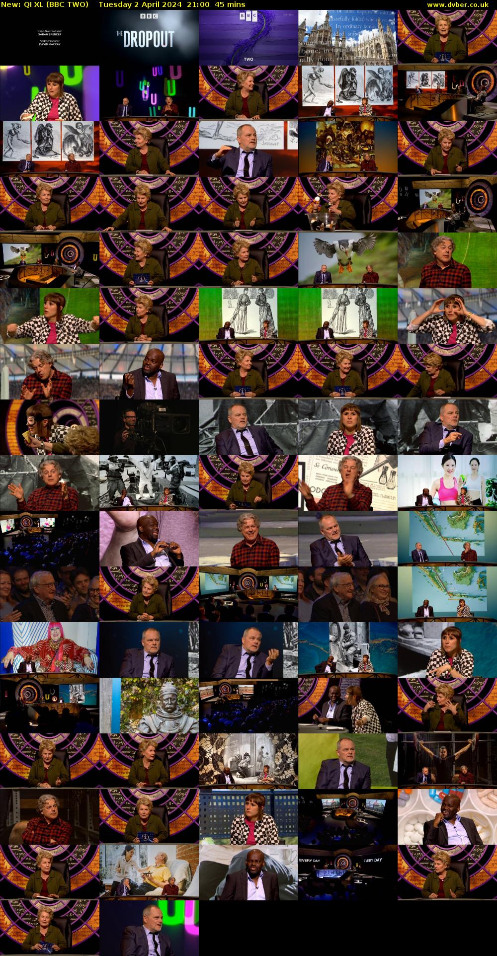 QI XL (BBC TWO) Tuesday 2 April 2024 21:00 - 21:45