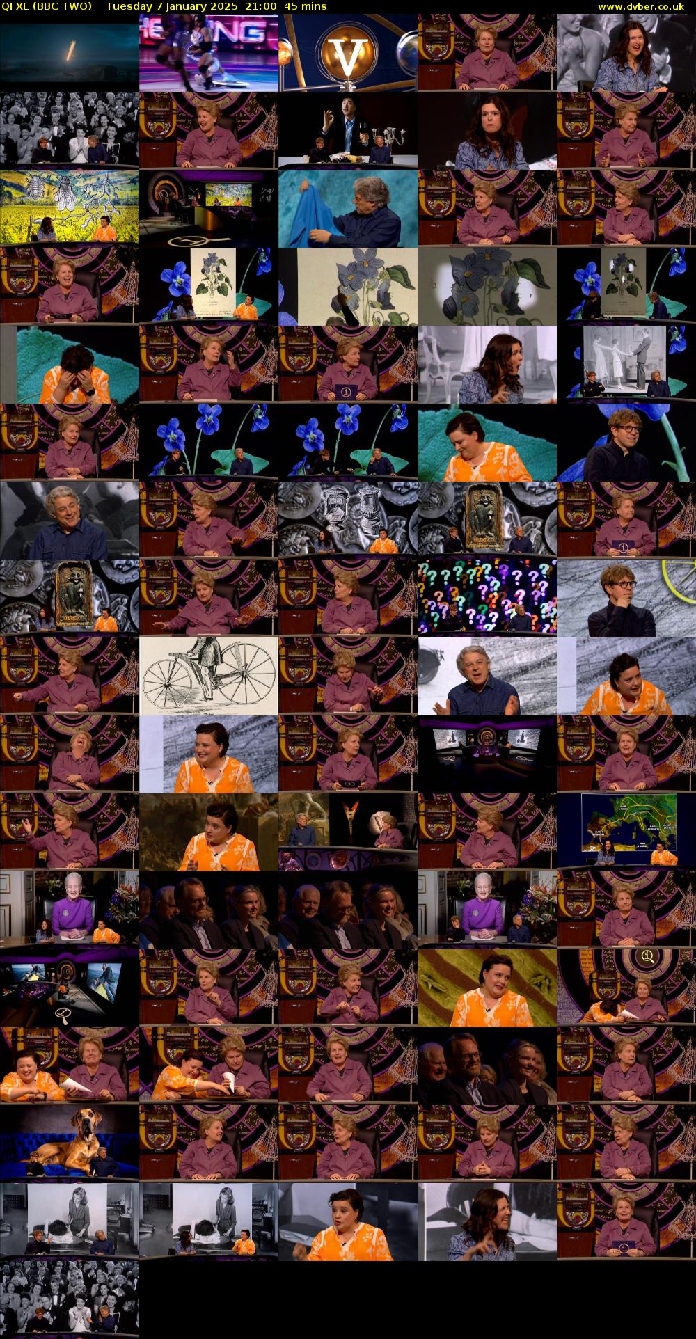 QI XL (BBC TWO) Tuesday 7 January 2025 21:00 - 21:45