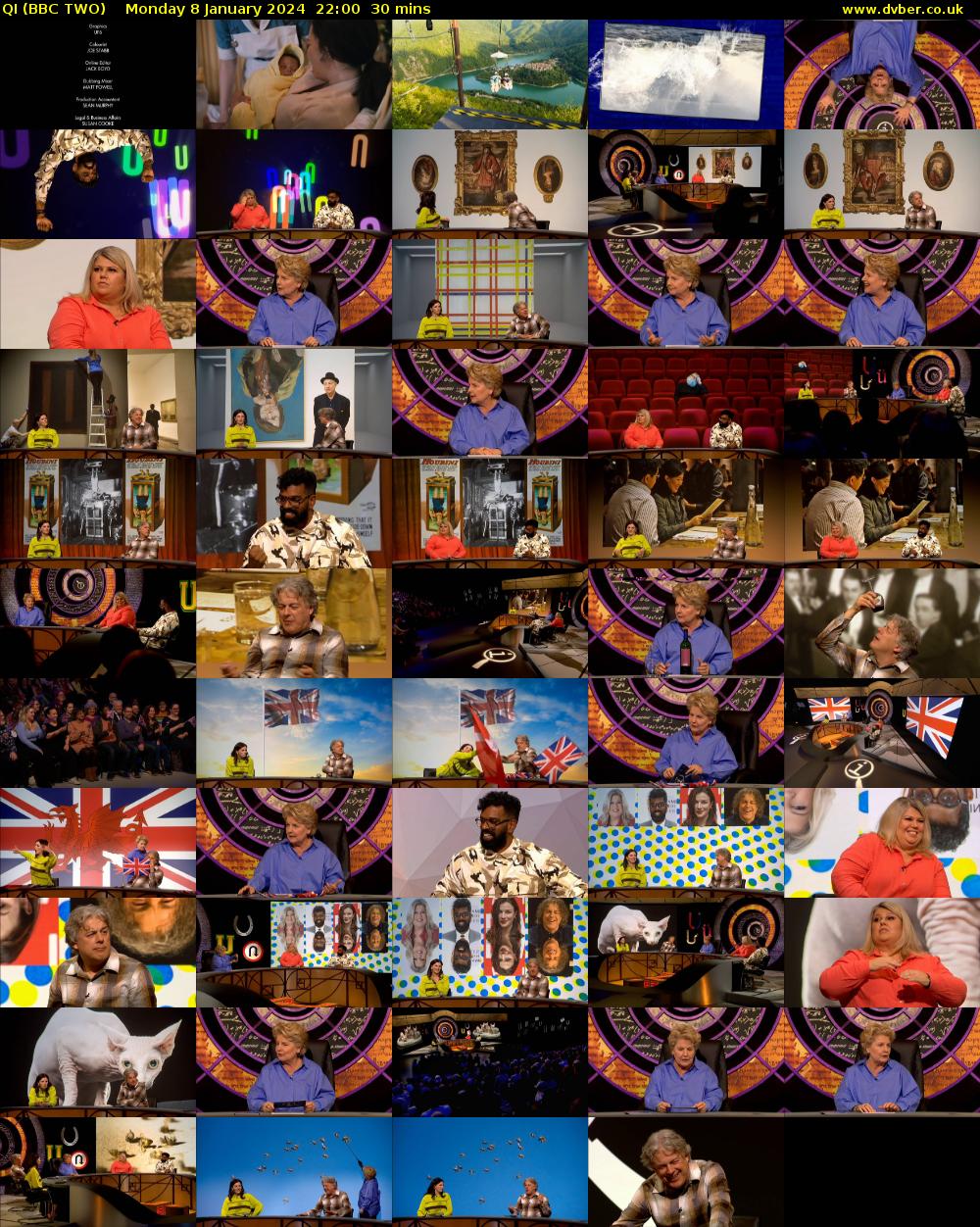 QI (BBC TWO) Monday 8 January 2024 22:00 - 22:30