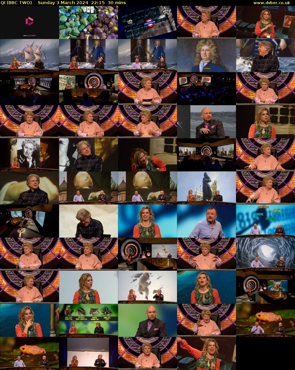 QI (BBC TWO) Sunday 3 March 2024 22:15 - 22:45