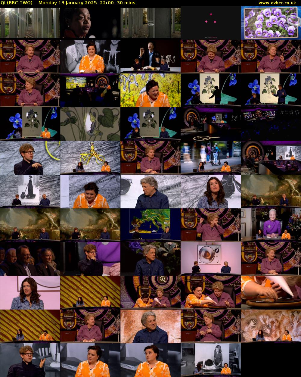 QI (BBC TWO) Monday 13 January 2025 22:00 - 22:30