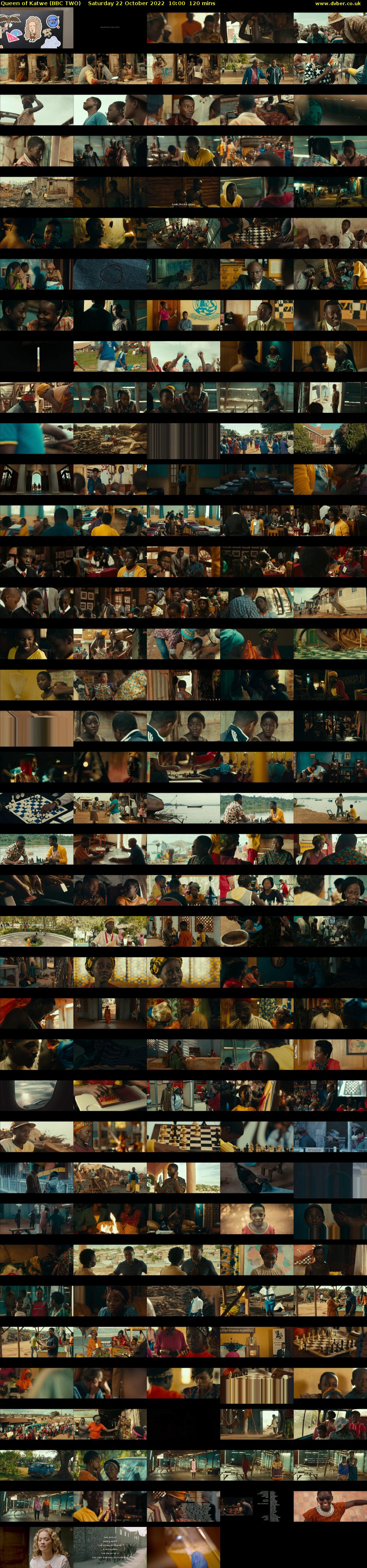 Queen of Katwe (BBC TWO) Saturday 22 October 2022 10:00 - 12:00