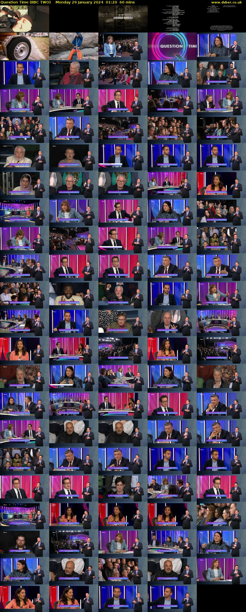 Question Time (BBC TWO) Monday 29 January 2024 01:20 - 02:20
