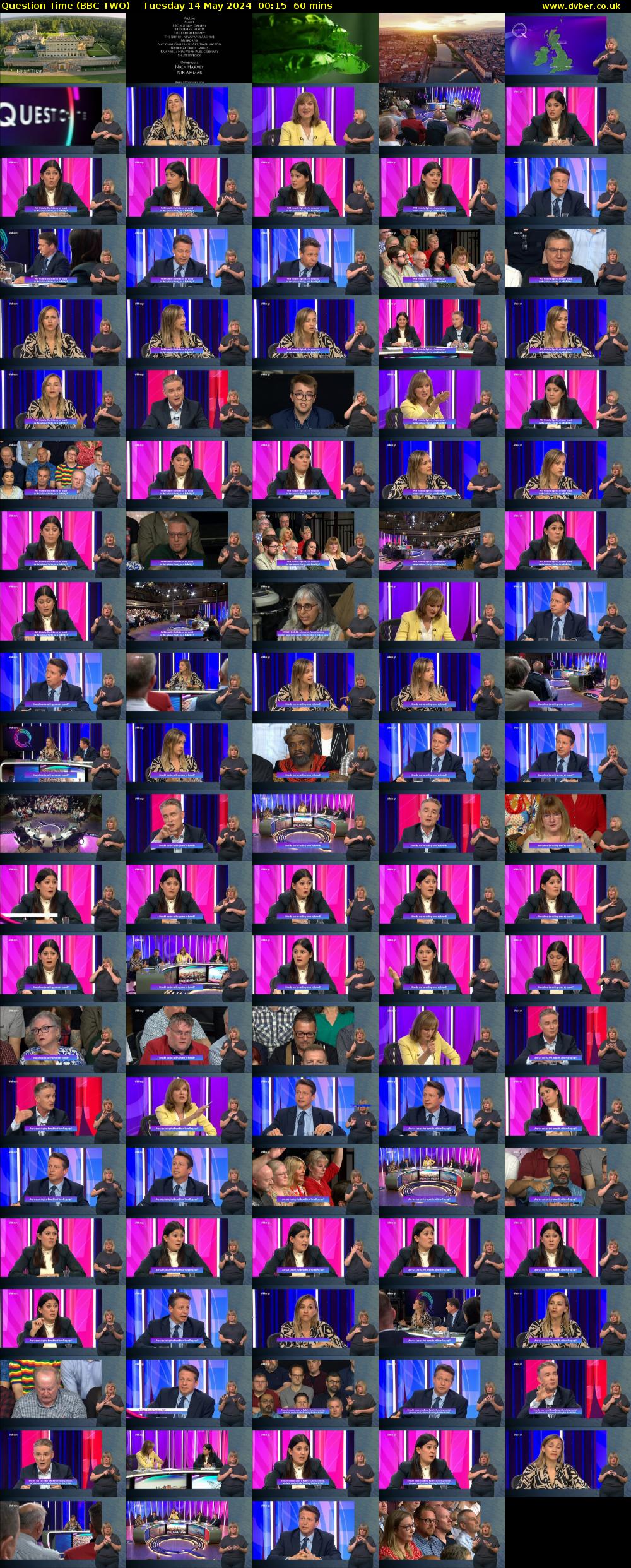 Question Time (BBC TWO) Tuesday 14 May 2024 00:15 - 01:15