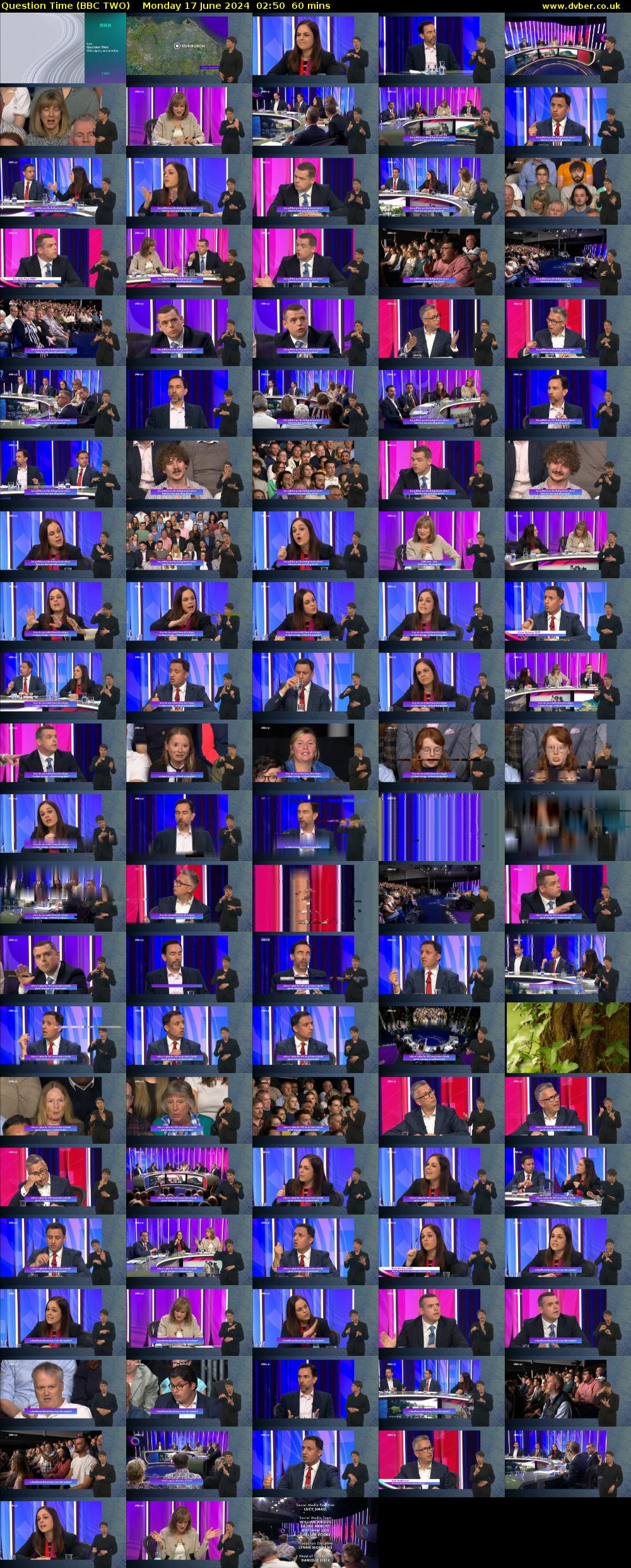 Question Time (BBC TWO) Monday 17 June 2024 02:50 - 03:50
