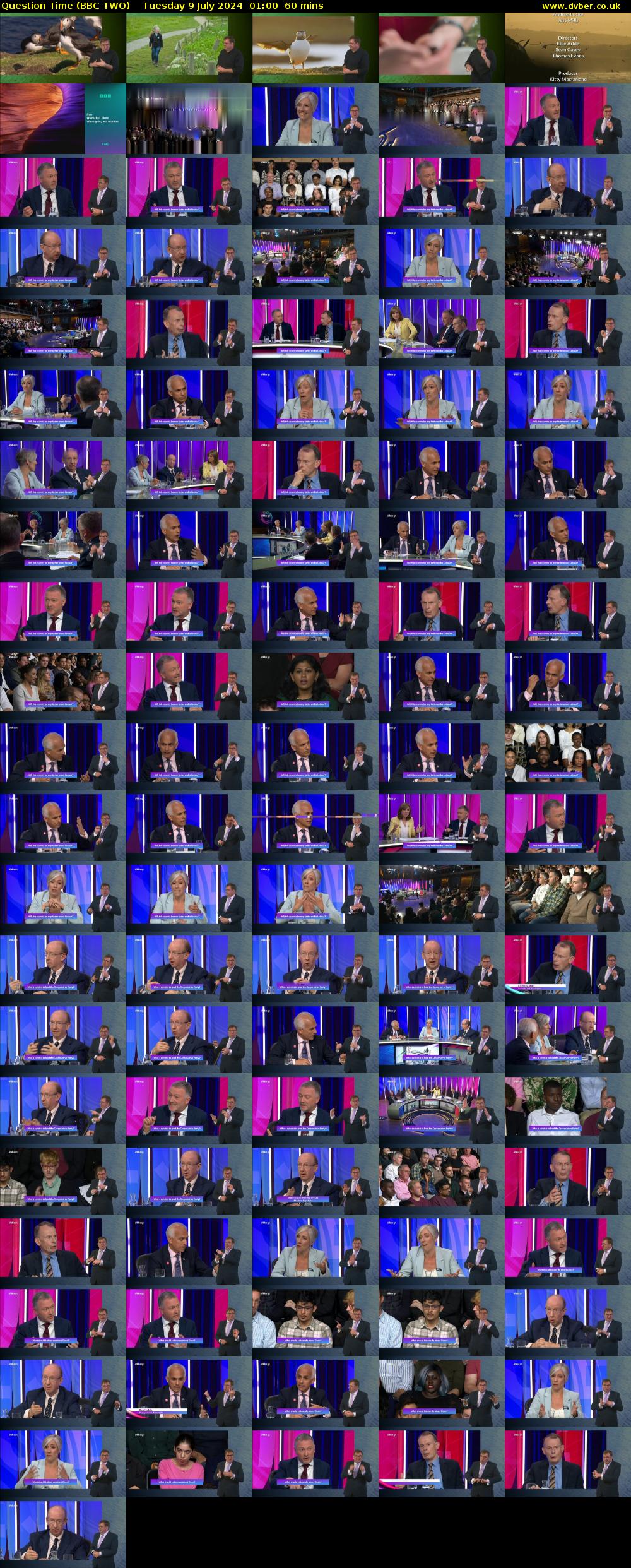 Question Time (BBC TWO) Tuesday 9 July 2024 01:00 - 02:00