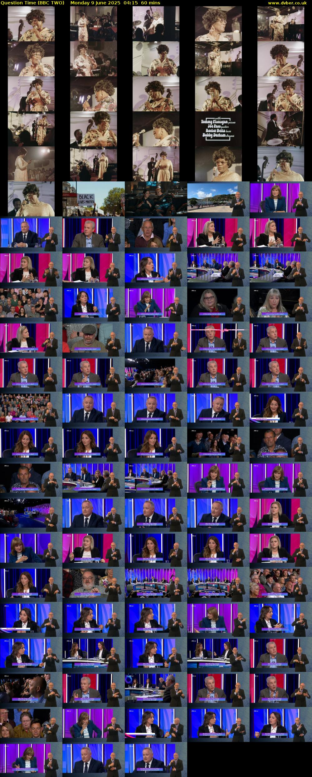 Question Time (BBC TWO) Monday 9 June 2025 04:15 - 05:15