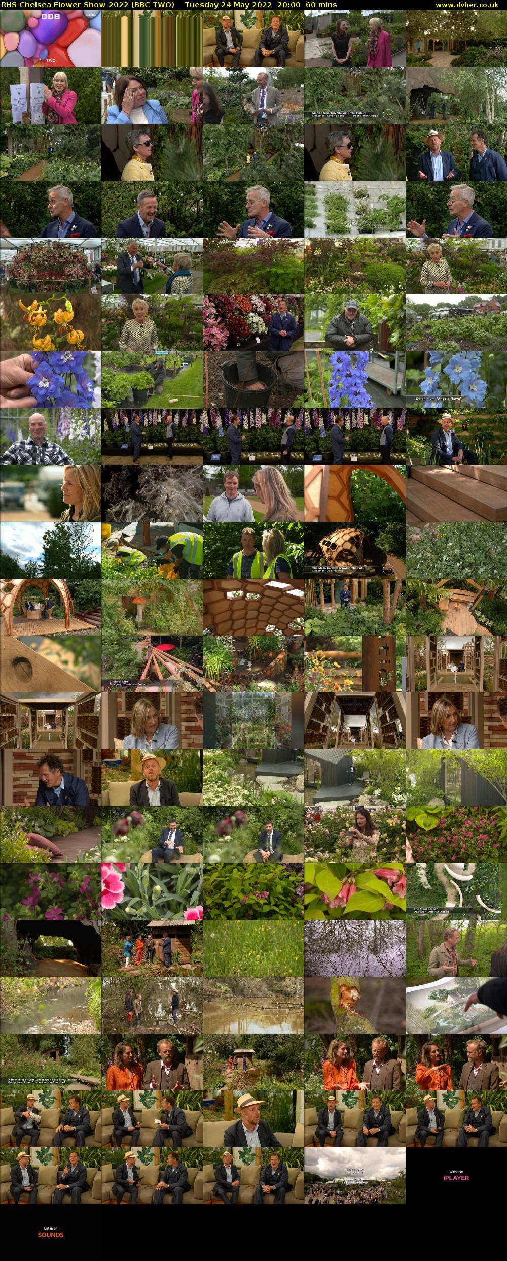 RHS Chelsea Flower Show 2022 (BBC TWO) Tuesday 24 May 2022 20:00 - 21:00
