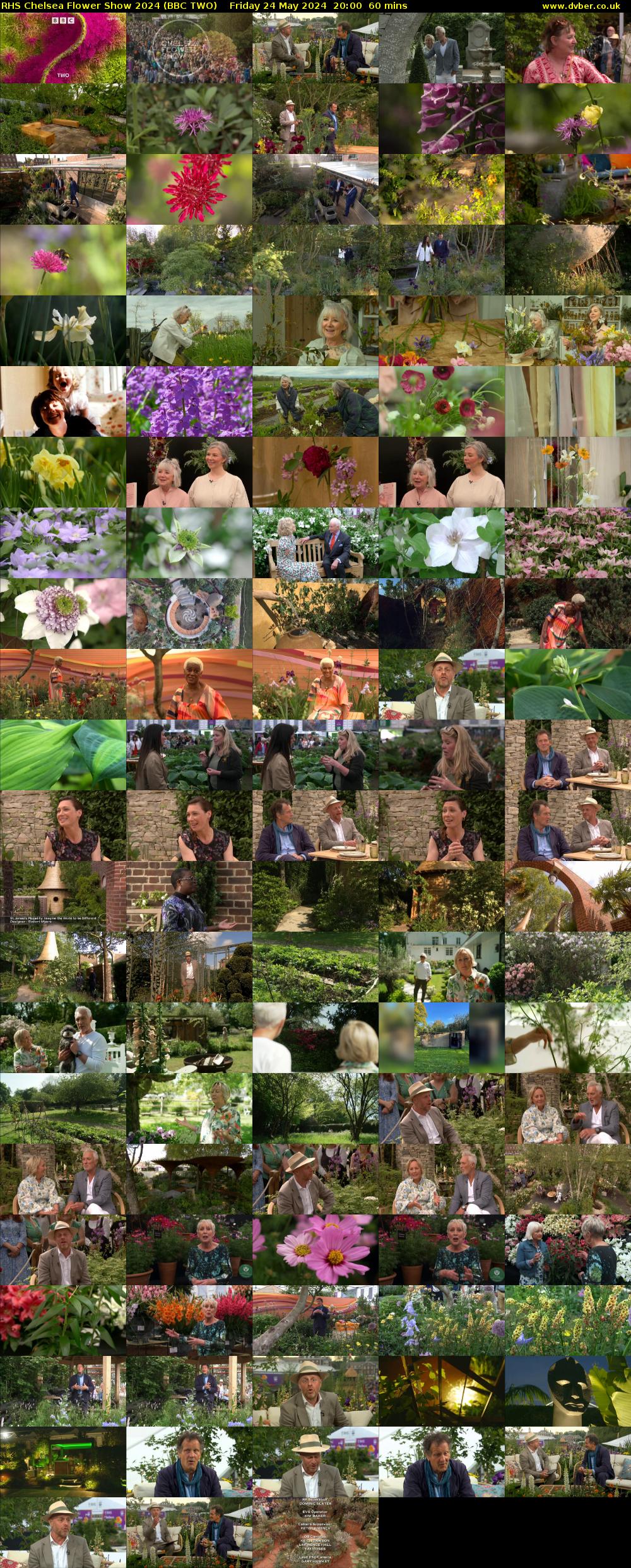 RHS Chelsea Flower Show 2024 (BBC TWO) Friday 24 May 2024 20:00 - 21:00