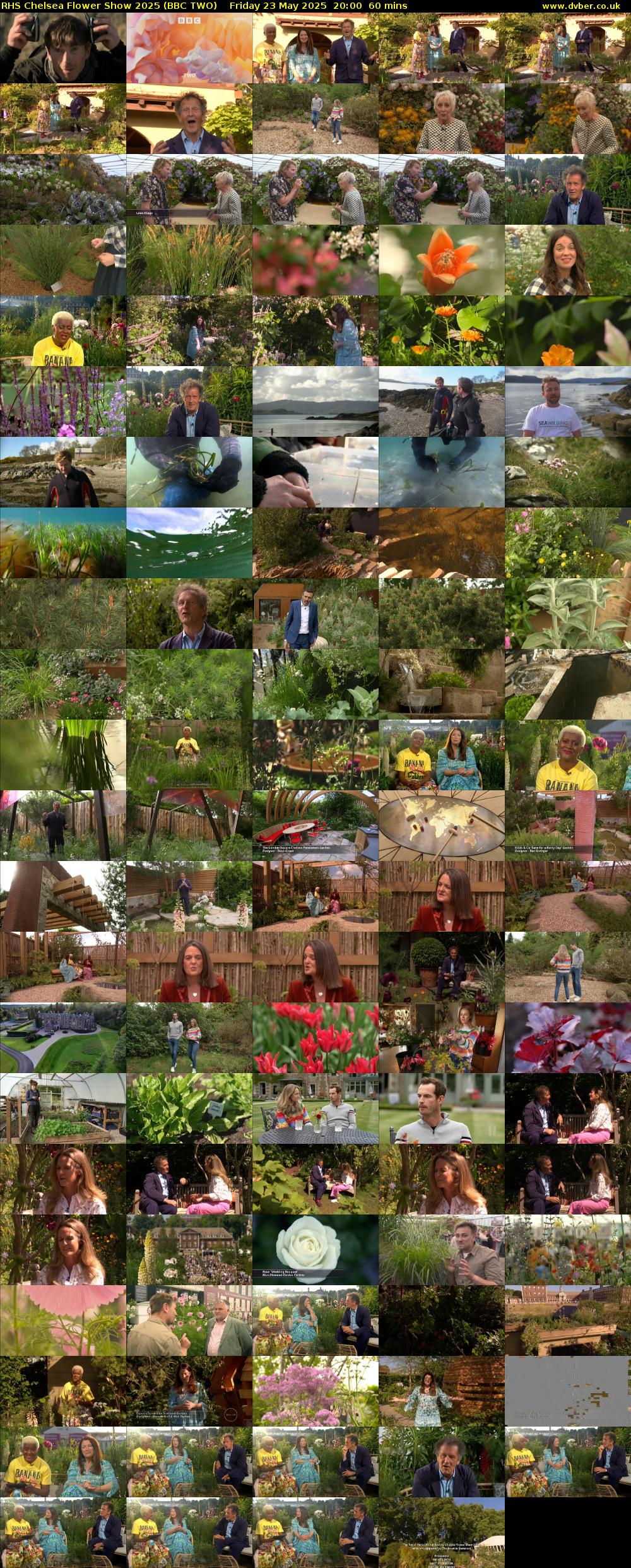 RHS Chelsea Flower Show 2025 (BBC TWO) Friday 23 May 2025 20:00 - 21:00