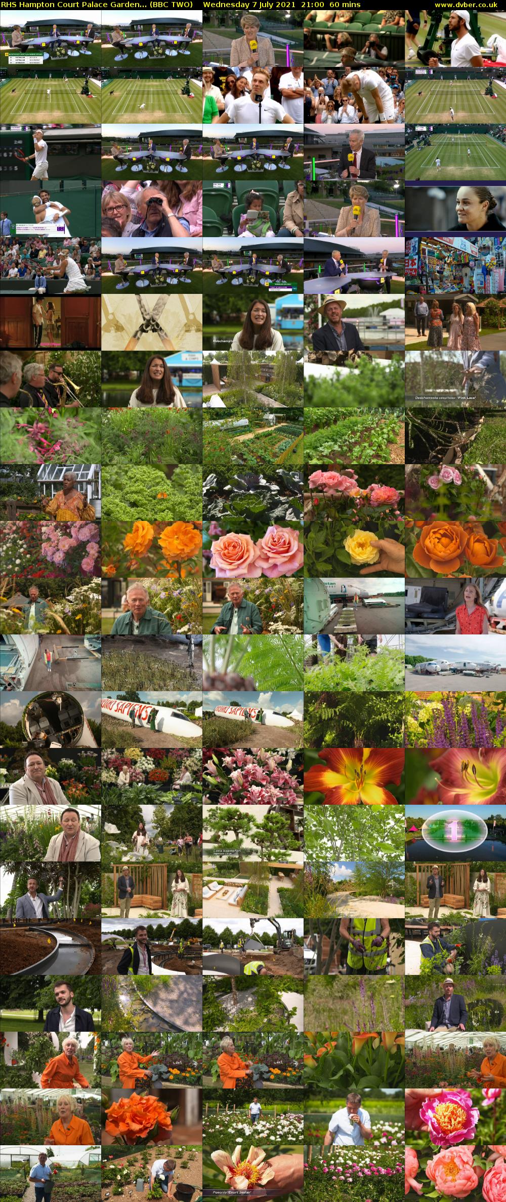 RHS Hampton Court Palace Garden... (BBC TWO) Wednesday 7 July 2021 21:00 - 22:00