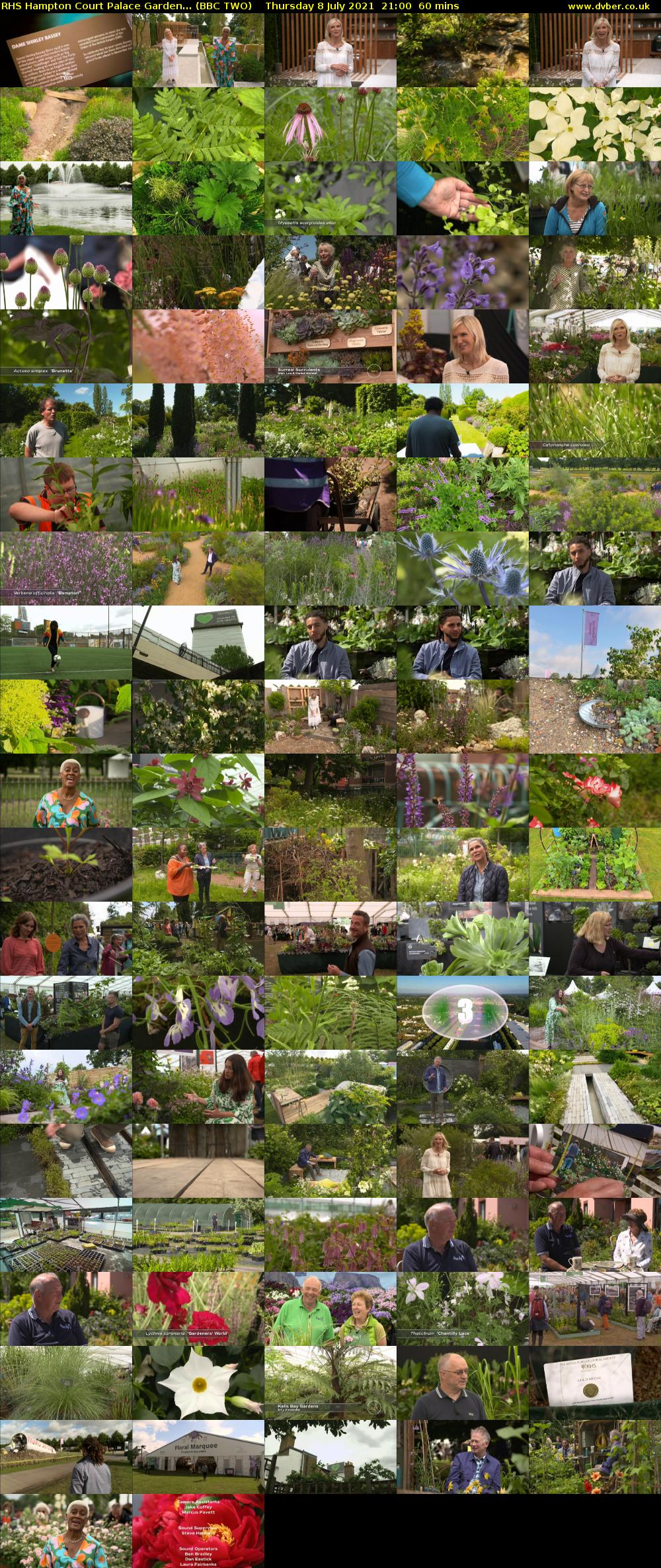RHS Hampton Court Palace Garden... (BBC TWO) Thursday 8 July 2021 21:00 - 22:00