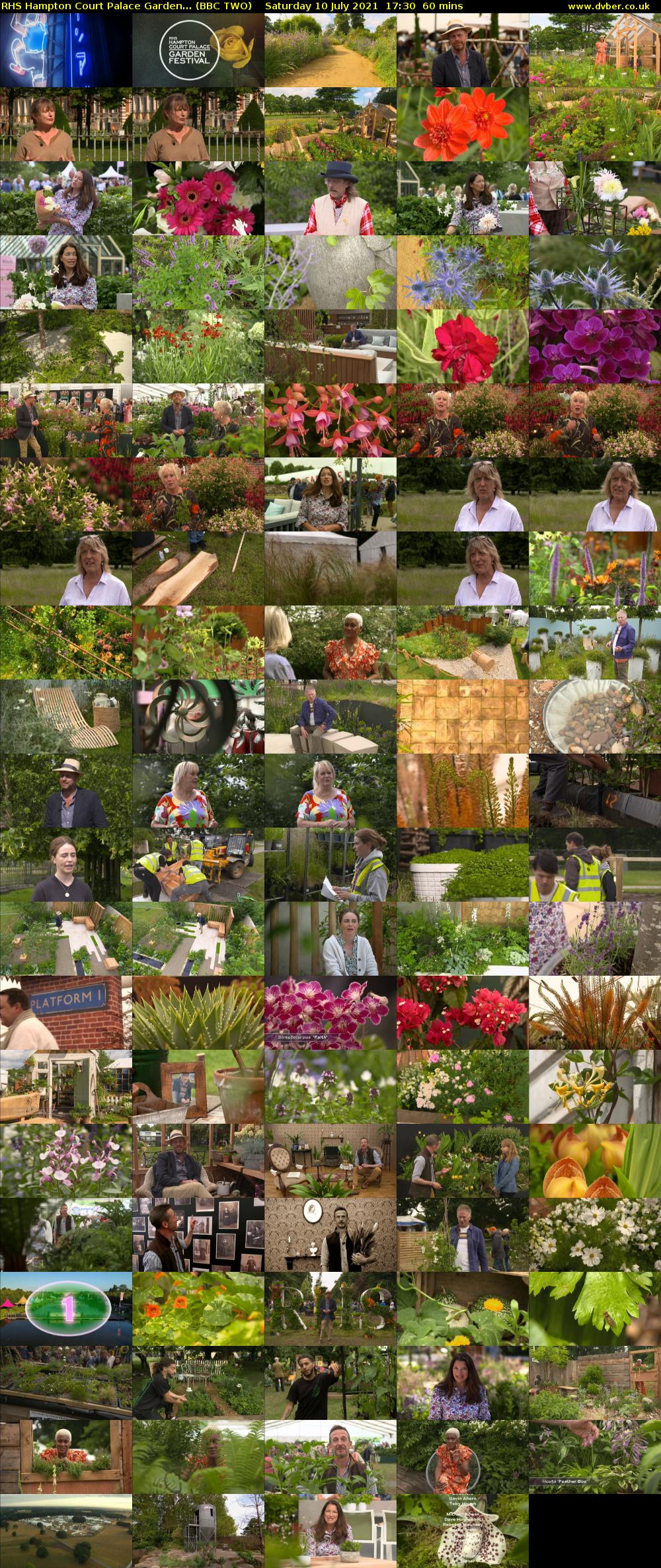 RHS Hampton Court Palace Garden... (BBC TWO) Saturday 10 July 2021 17:30 - 18:30