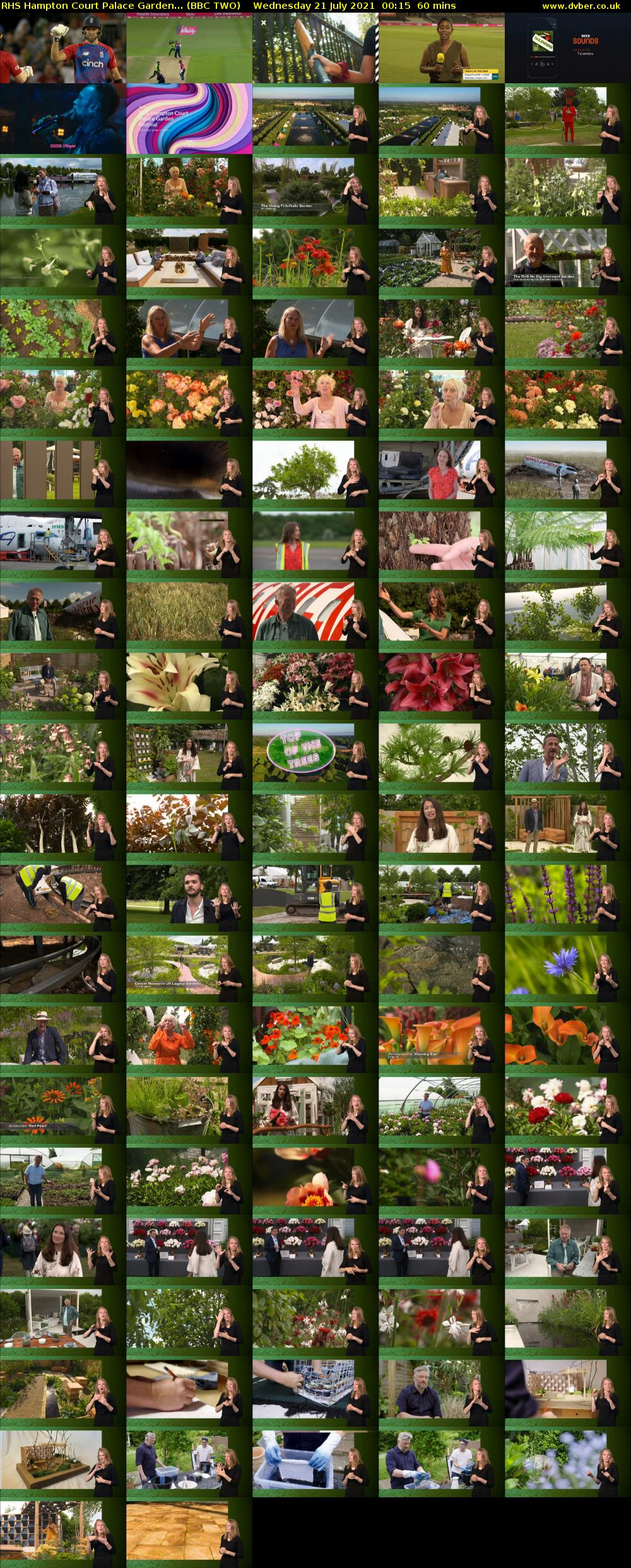 RHS Hampton Court Palace Garden... (BBC TWO) Wednesday 21 July 2021 00:15 - 01:15