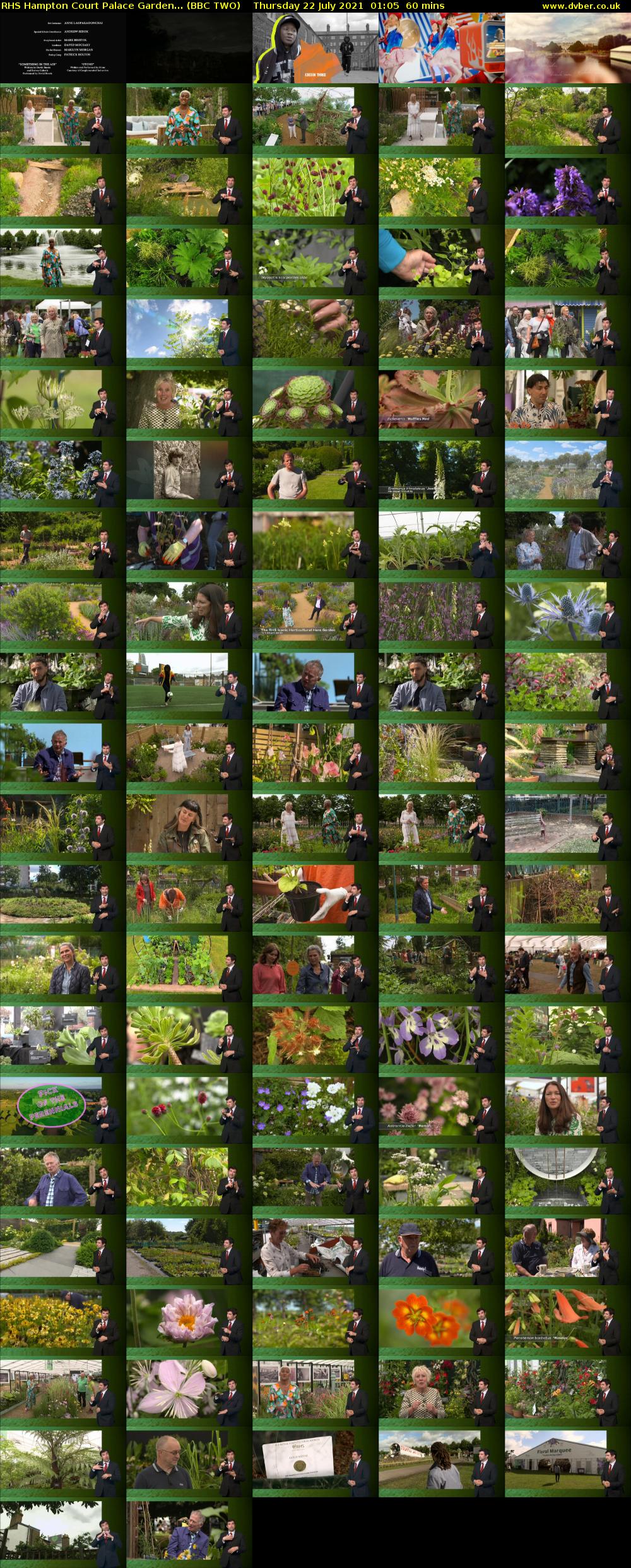 RHS Hampton Court Palace Garden... (BBC TWO) Thursday 22 July 2021 01:05 - 02:05