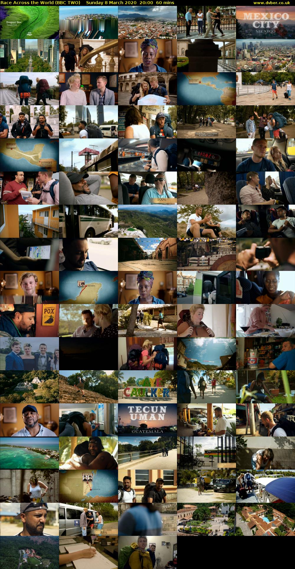 Race Across the World (BBC TWO) Sunday 8 March 2020 20:00 - 21:00