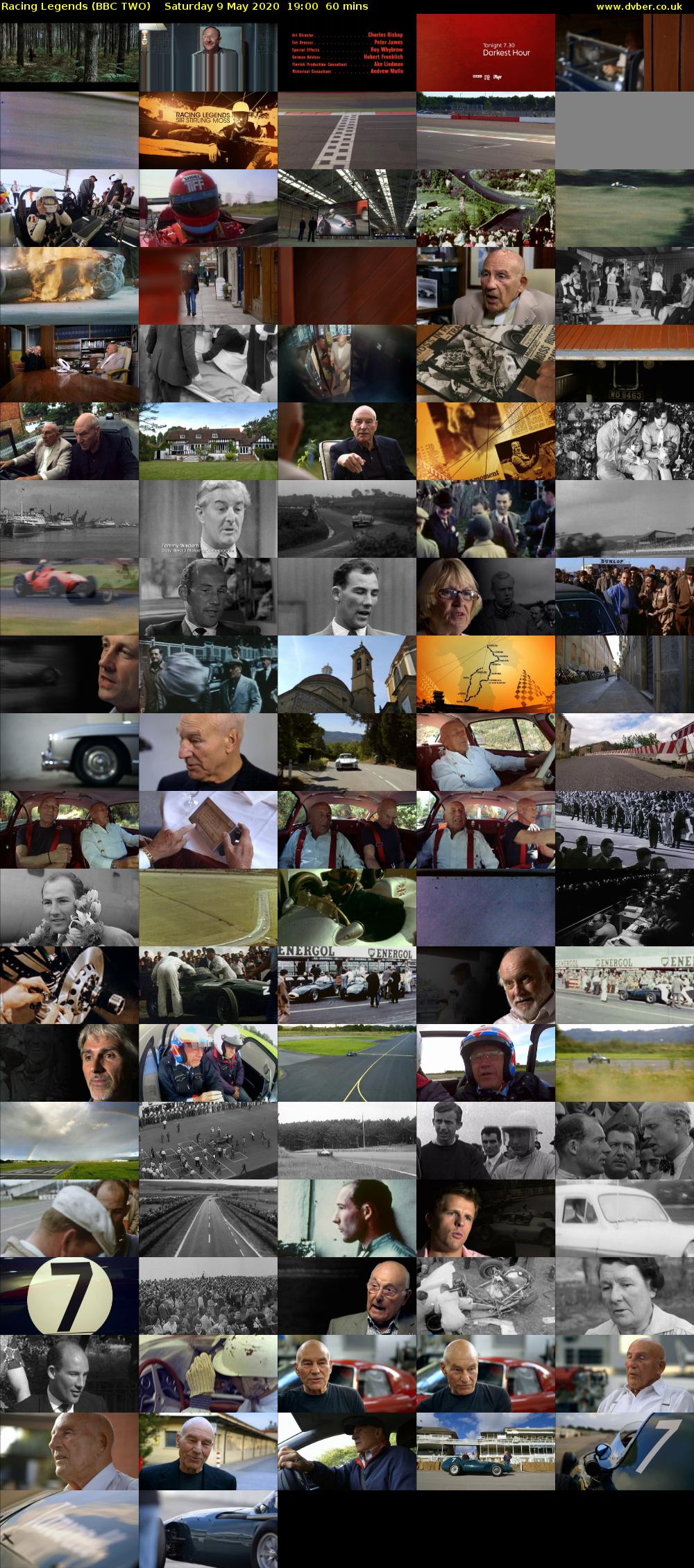 Racing Legends (BBC TWO) Saturday 9 May 2020 19:00 - 20:00