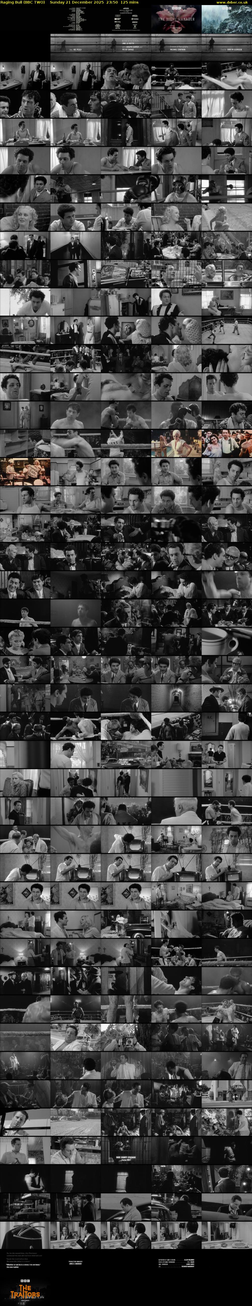 Raging Bull (BBC TWO) Sunday 21 December 2025 23:50 - 01:55