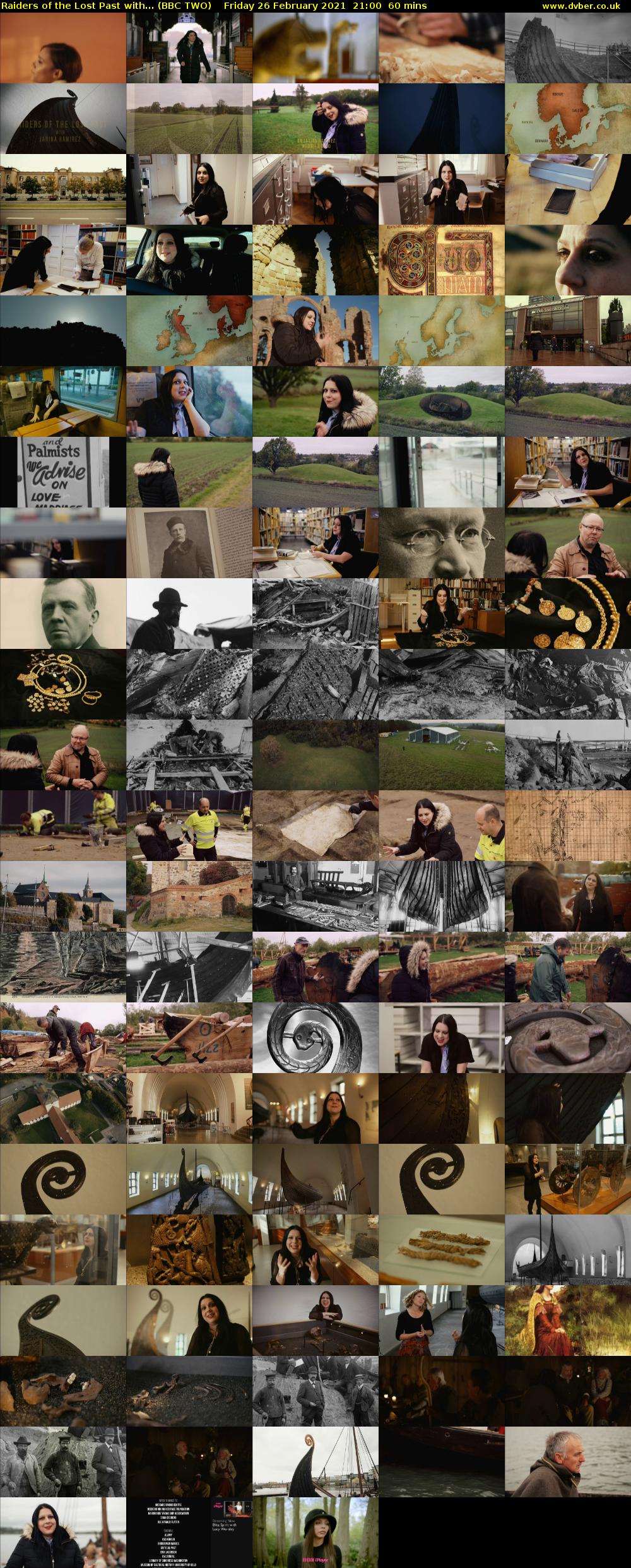 Raiders of The Lost Past with... (BBC TWO) Friday 26 February 2021 21:00 - 22:00