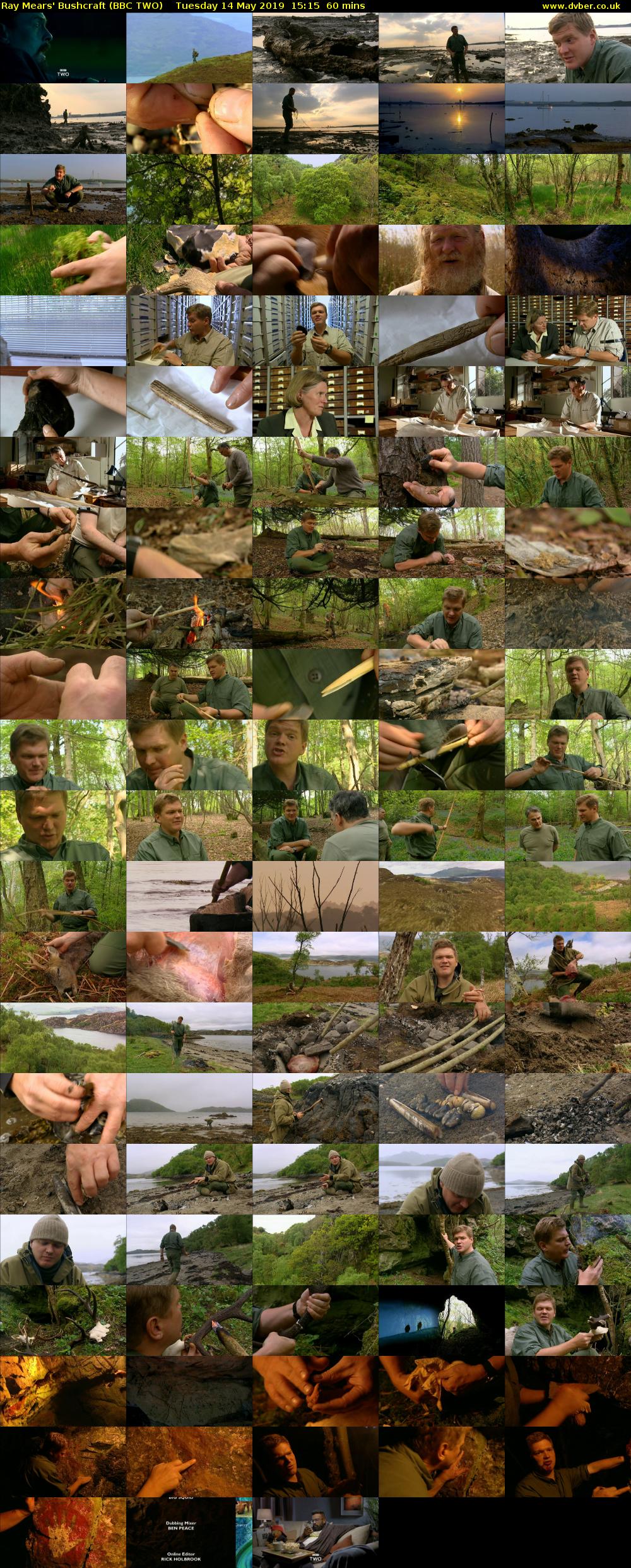 Ray Mears' Bushcraft (BBC TWO) Tuesday 14 May 2019 15:15 - 16:15
