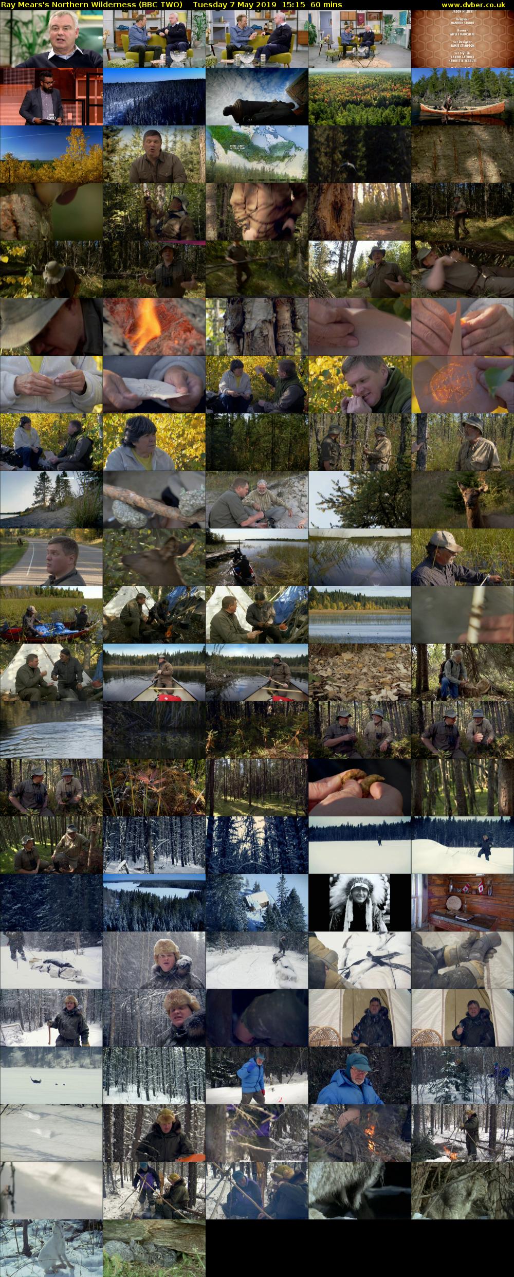 Ray Mears's Northern Wilderness (BBC TWO) Tuesday 7 May 2019 15:15 - 16:15