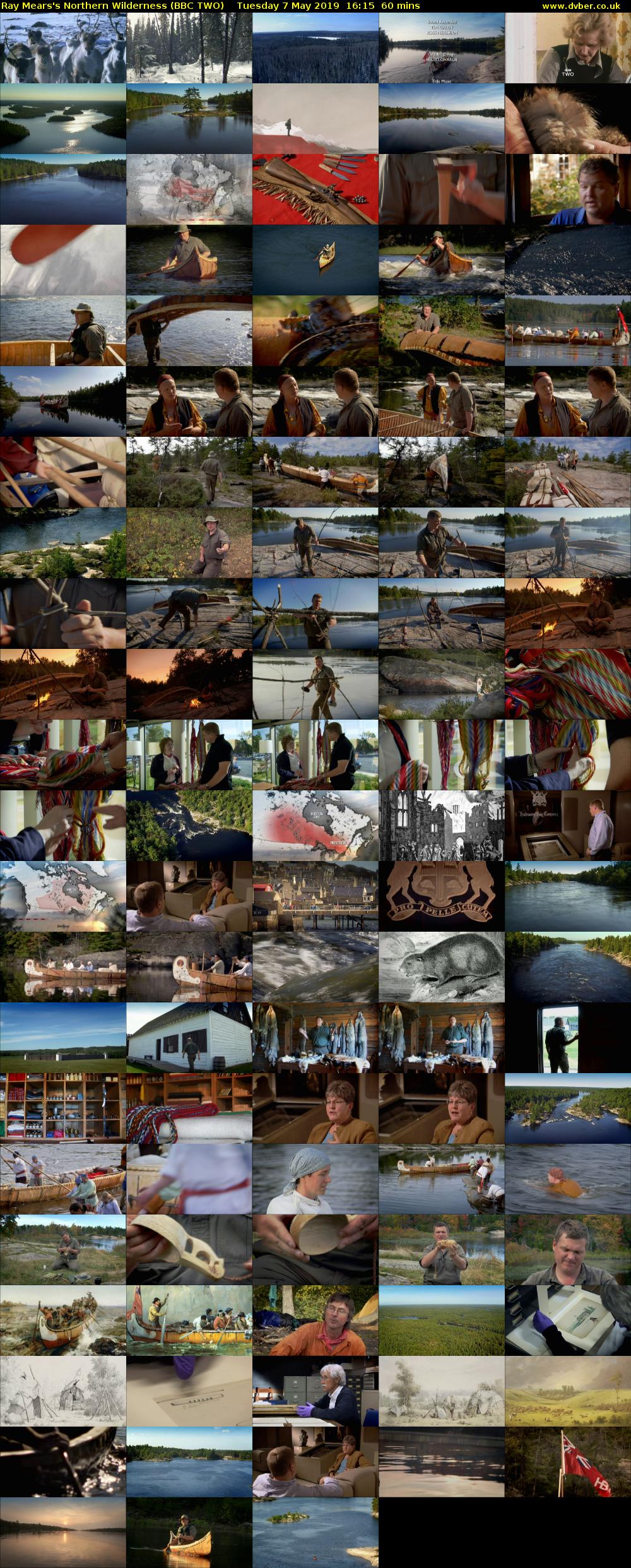 Ray Mears's Northern Wilderness (BBC TWO) Tuesday 7 May 2019 16:15 - 17:15