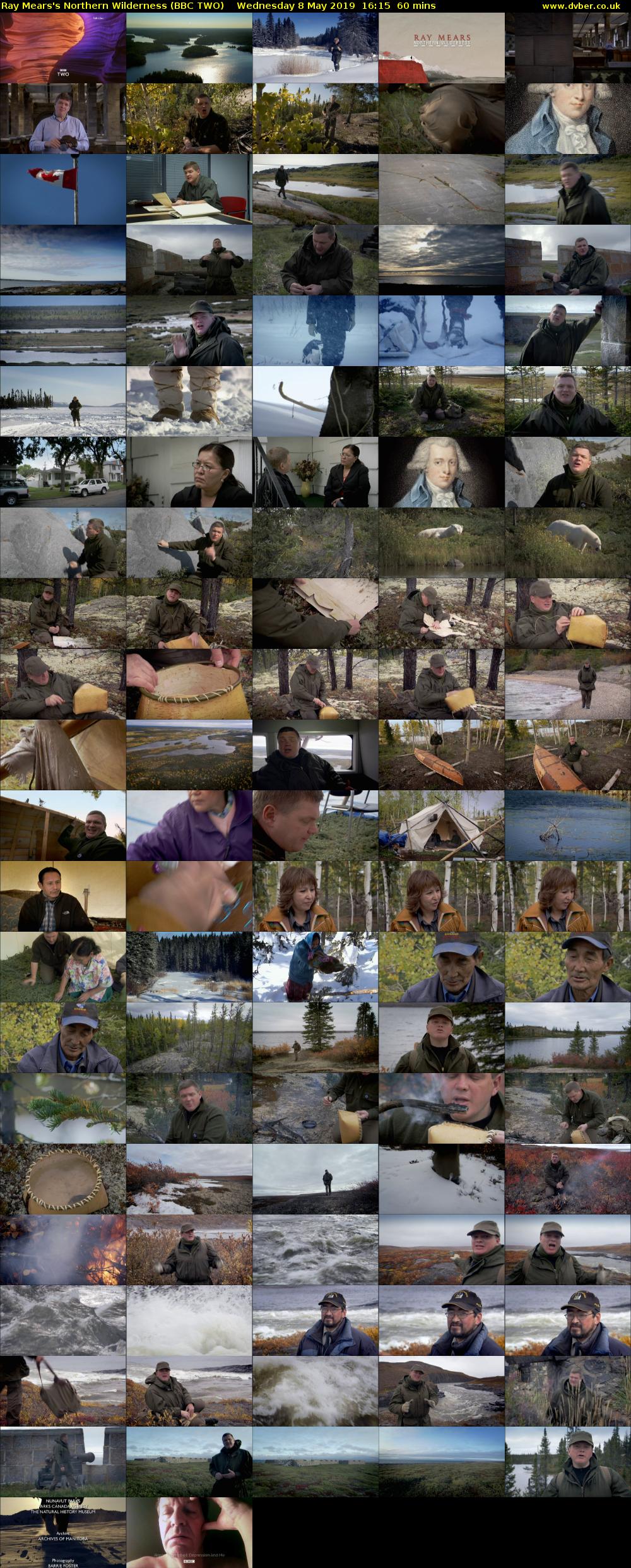 Ray Mears's Northern Wilderness (BBC TWO) Wednesday 8 May 2019 16:15 - 17:15