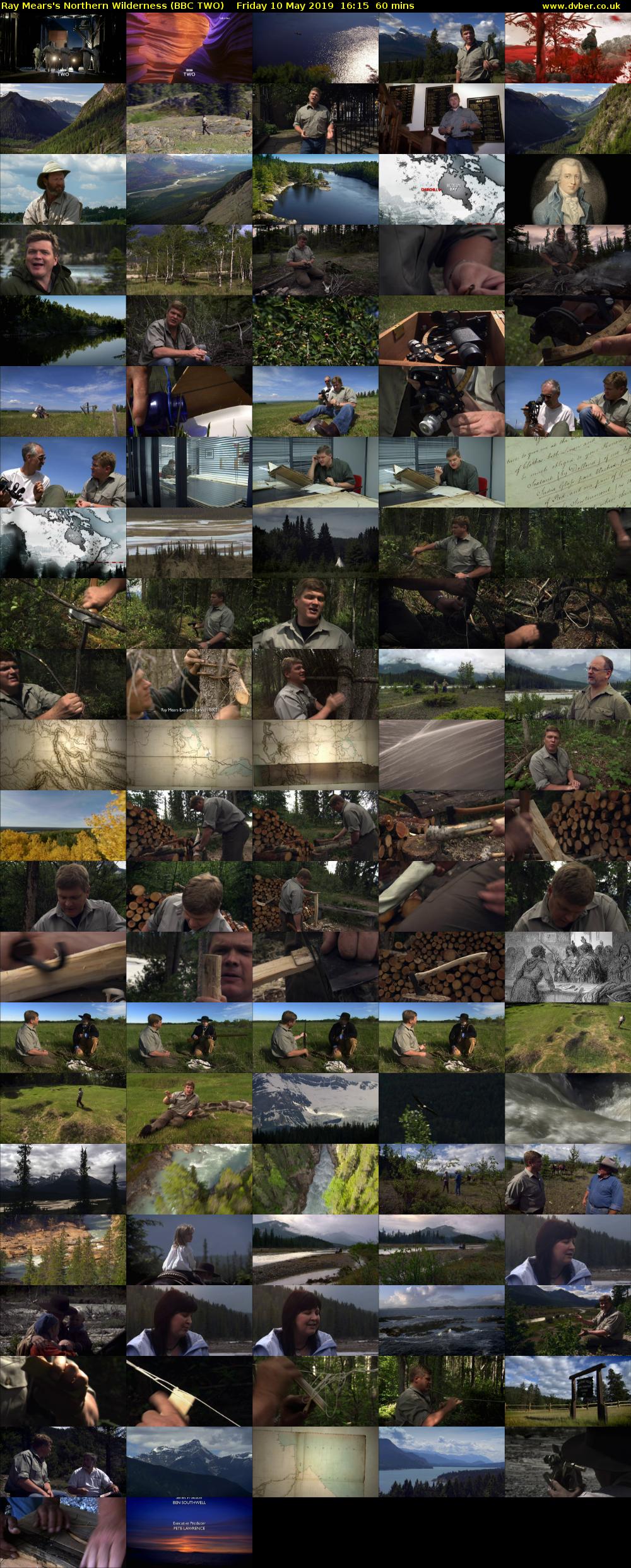 Ray Mears's Northern Wilderness (BBC TWO) Friday 10 May 2019 16:15 - 17:15