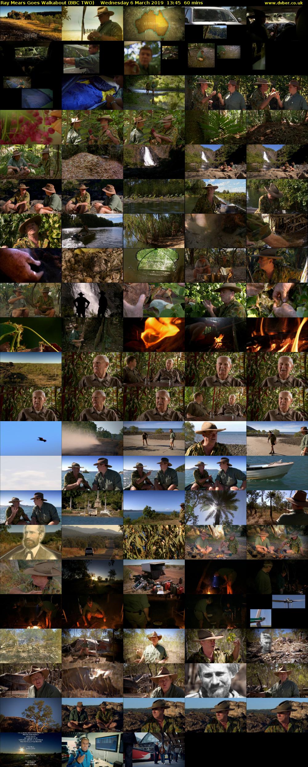 Ray Mears Goes Walkabout (BBC TWO) Wednesday 6 March 2019 13:45 - 14:45