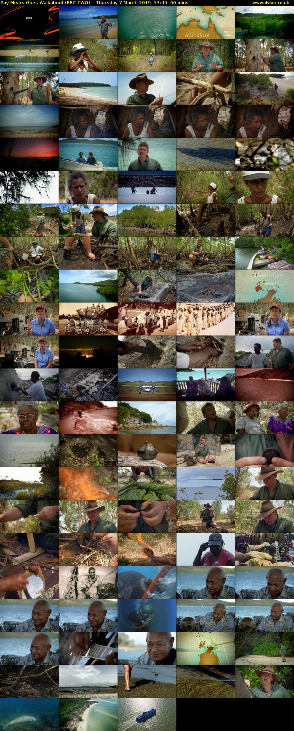Ray Mears Goes Walkabout (BBC TWO) Thursday 7 March 2019 13:45 - 14:45