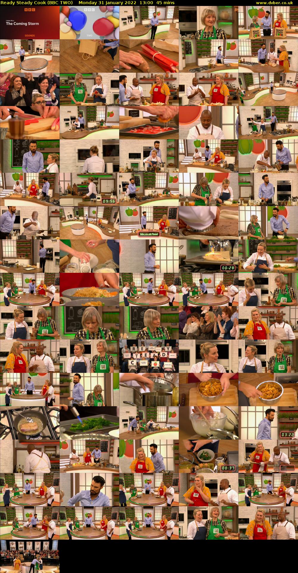Ready Steady Cook (BBC TWO) Monday 31 January 2022 13:00 - 13:45