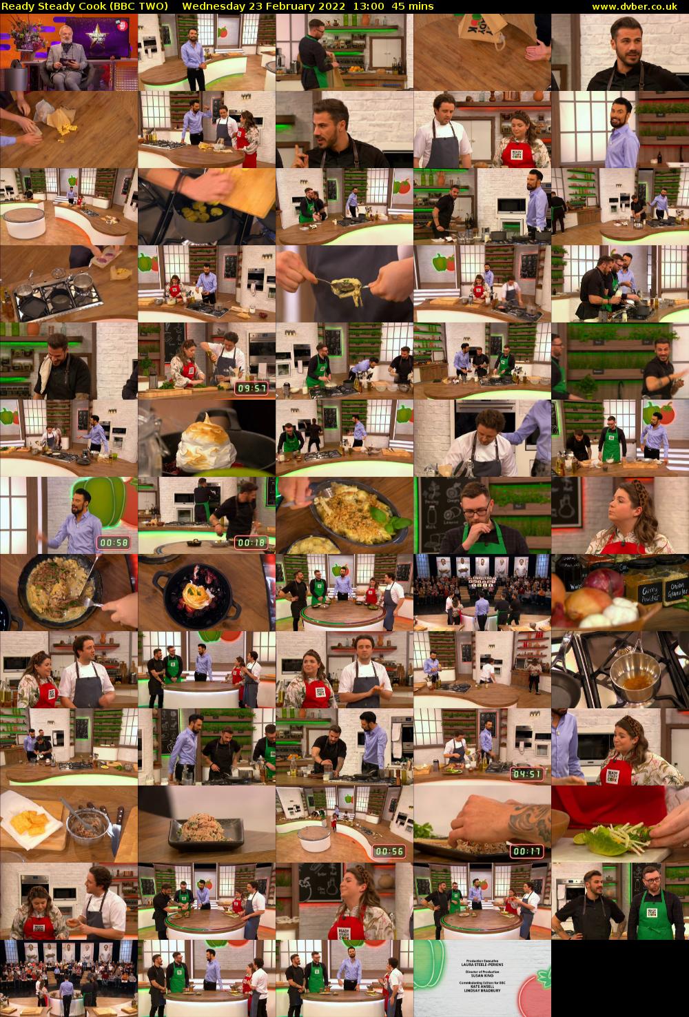 Ready Steady Cook (BBC TWO) Wednesday 23 February 2022 13:00 - 13:45