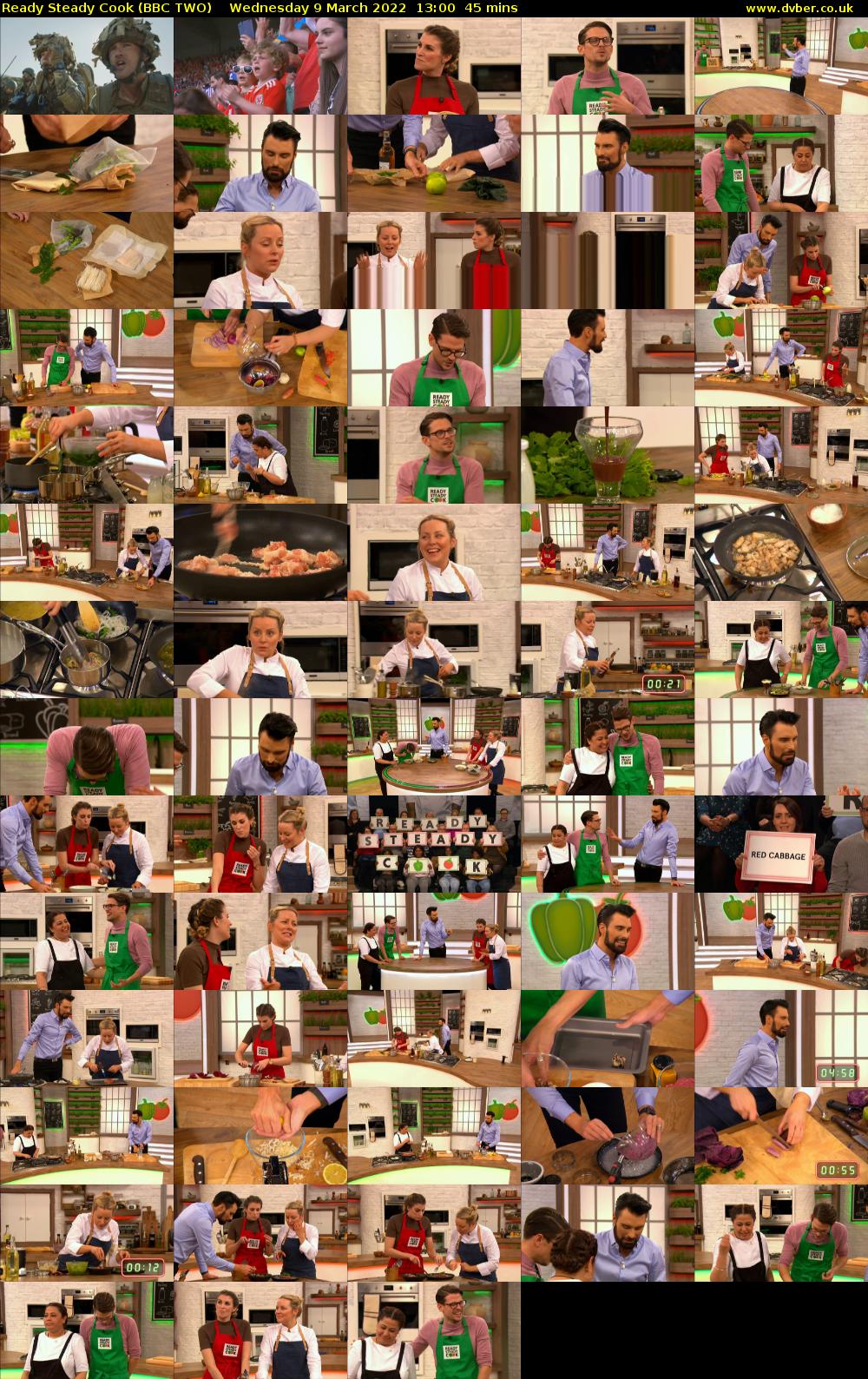 Ready Steady Cook (BBC TWO) Wednesday 9 March 2022 13:00 - 13:45