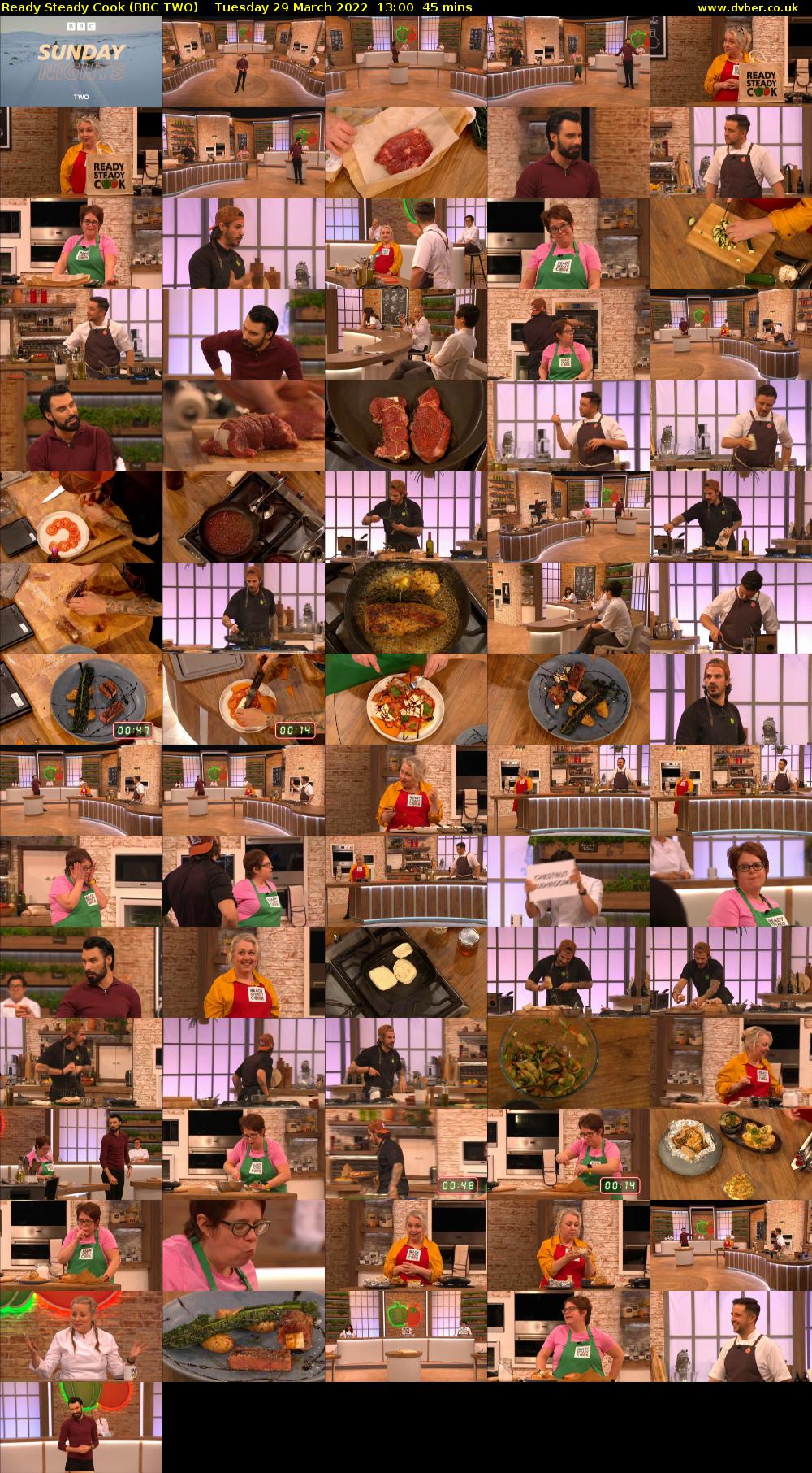 Ready Steady Cook (BBC TWO) Tuesday 29 March 2022 13:00 - 13:45
