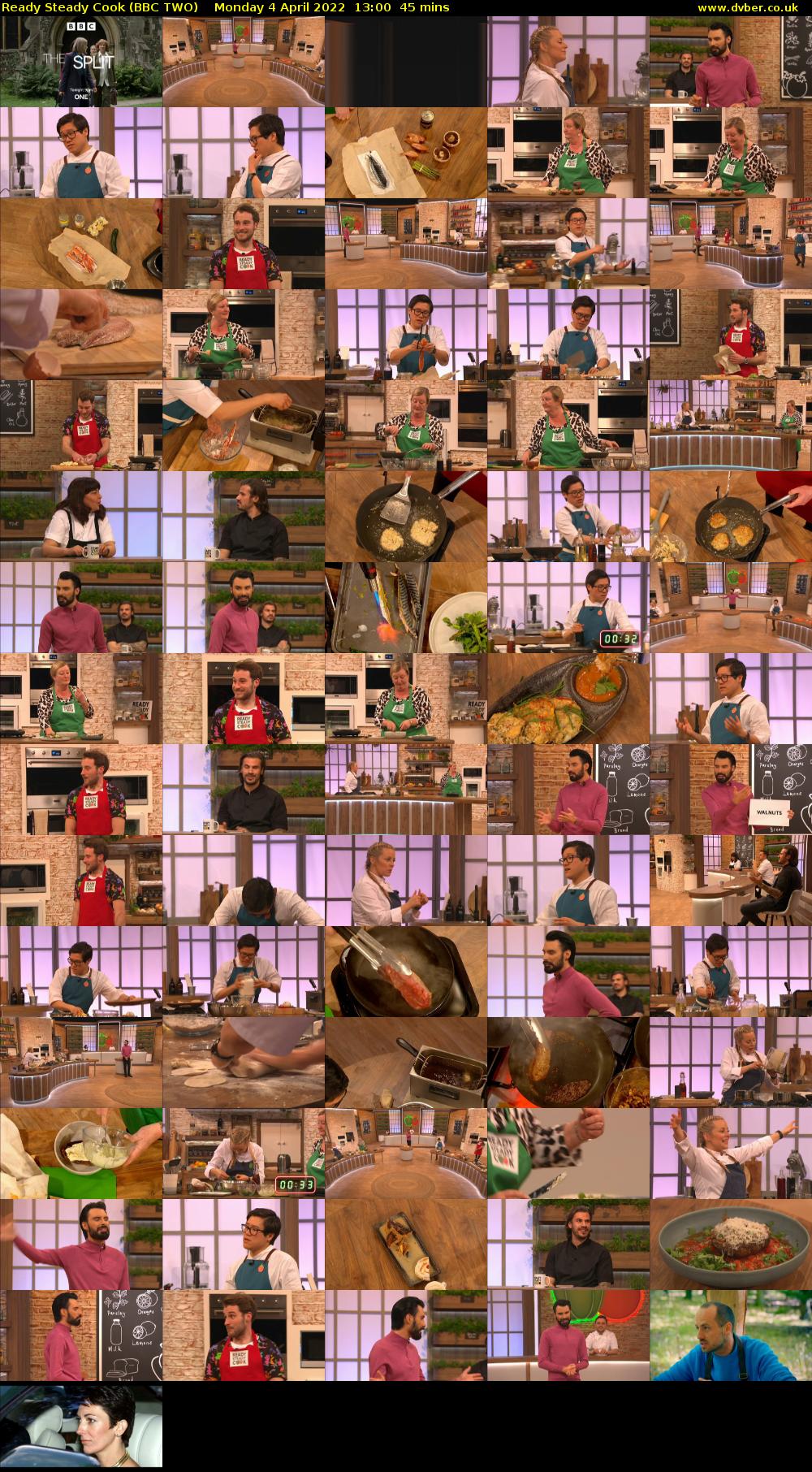 Ready Steady Cook (BBC TWO) Monday 4 April 2022 13:00 - 13:45