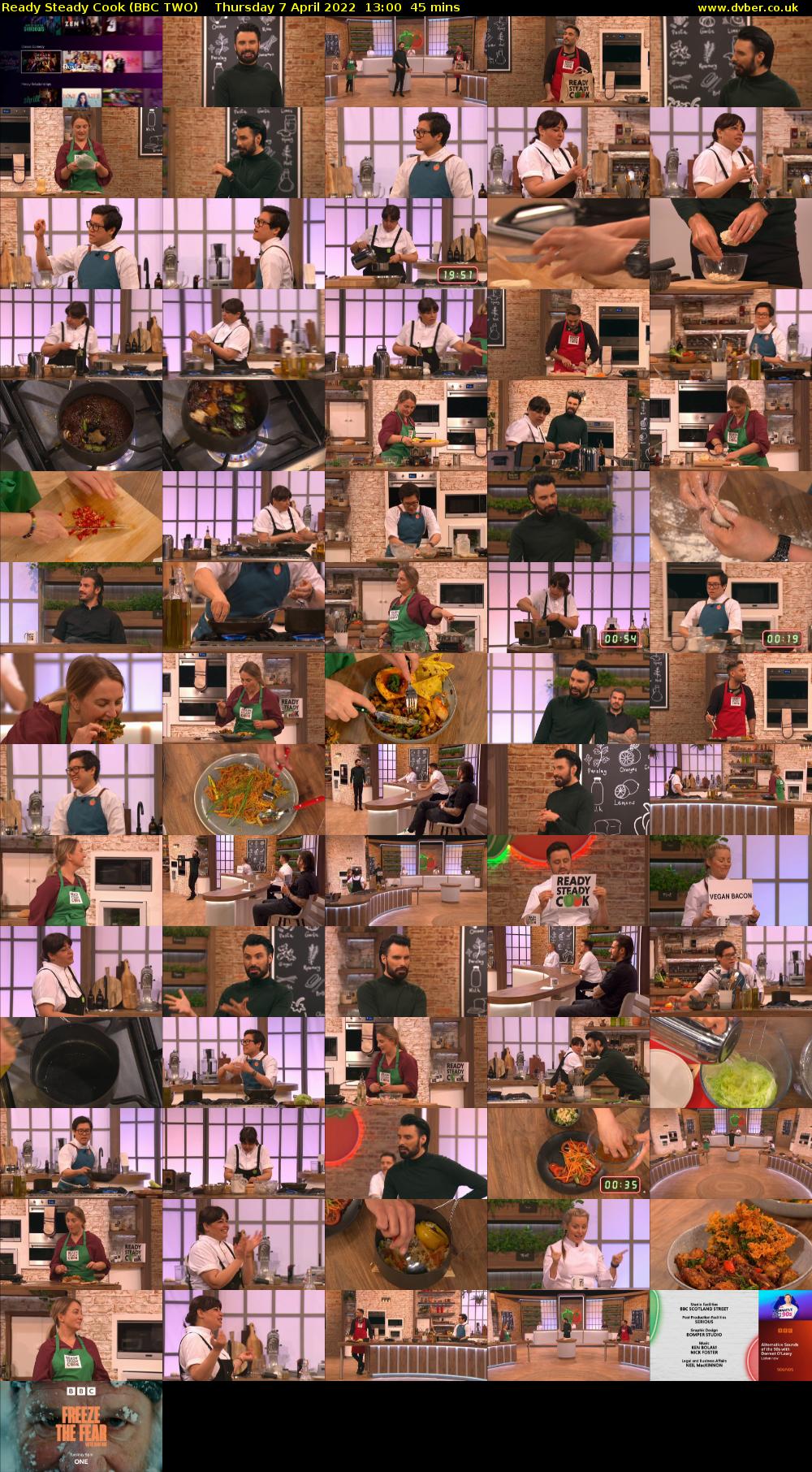 Ready Steady Cook (BBC TWO) Thursday 7 April 2022 13:00 - 13:45