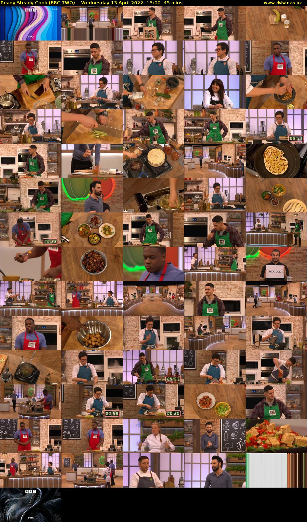 Ready Steady Cook (BBC TWO) Wednesday 13 April 2022 13:00 - 13:45