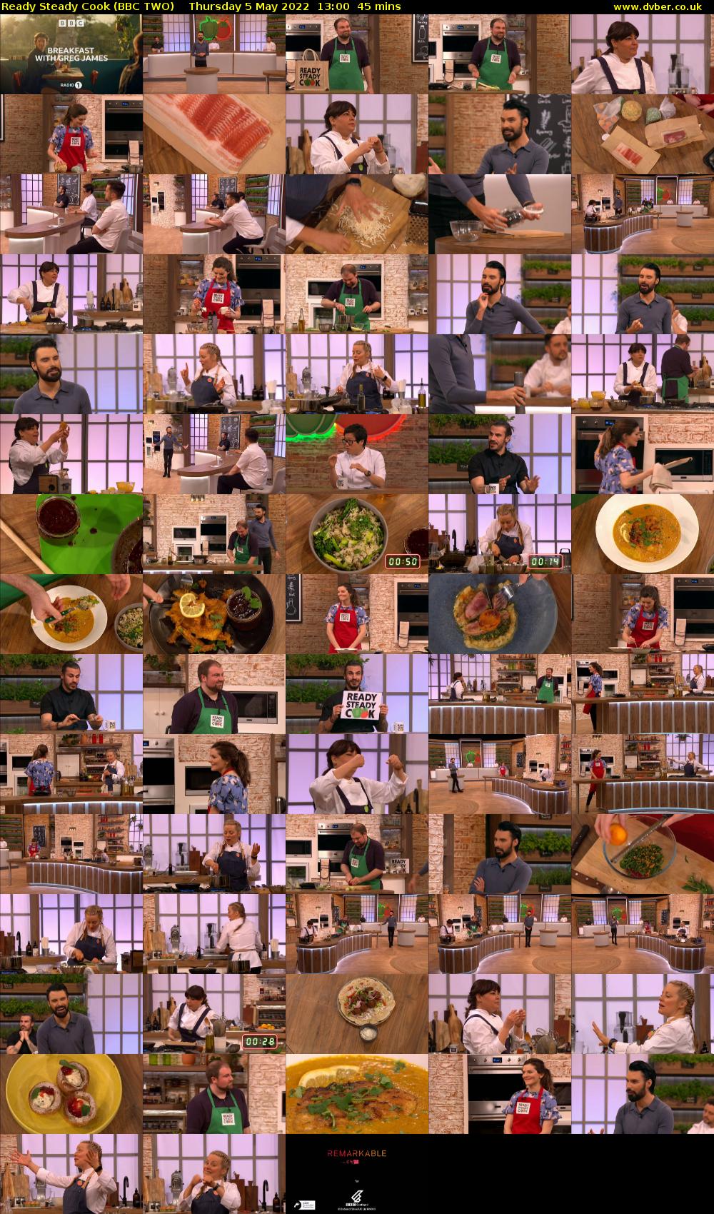 Ready Steady Cook (BBC TWO) Thursday 5 May 2022 13:00 - 13:45