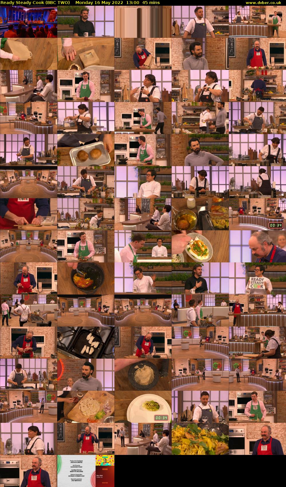Ready Steady Cook (BBC TWO) Monday 16 May 2022 13:00 - 13:45