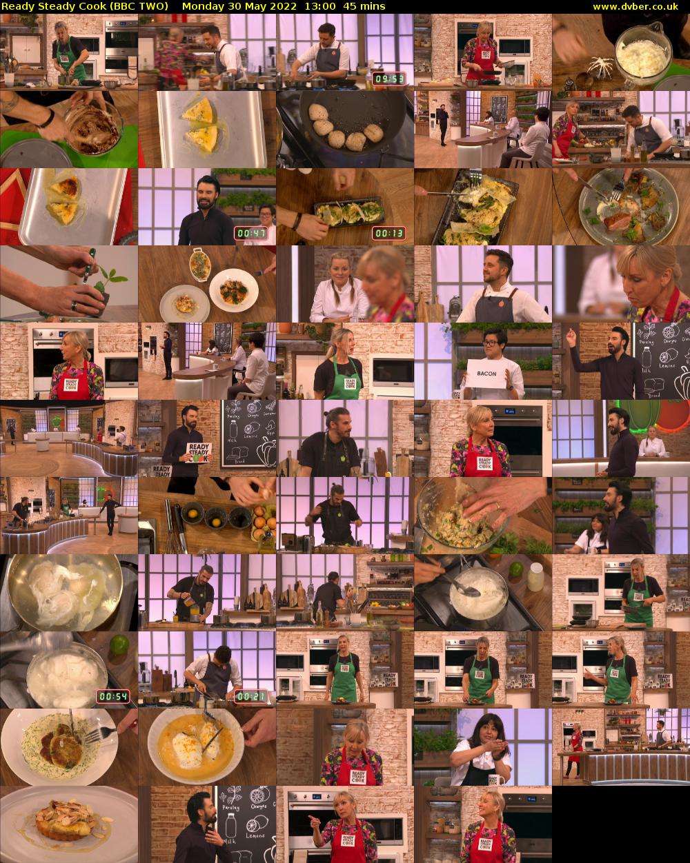 Ready Steady Cook (BBC TWO) Monday 30 May 2022 13:00 - 13:45