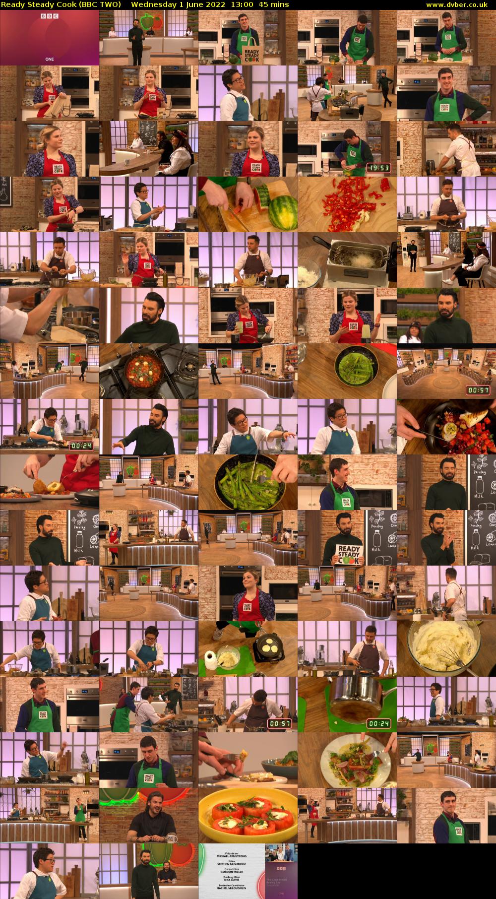 Ready Steady Cook (BBC TWO) Wednesday 1 June 2022 13:00 - 13:45