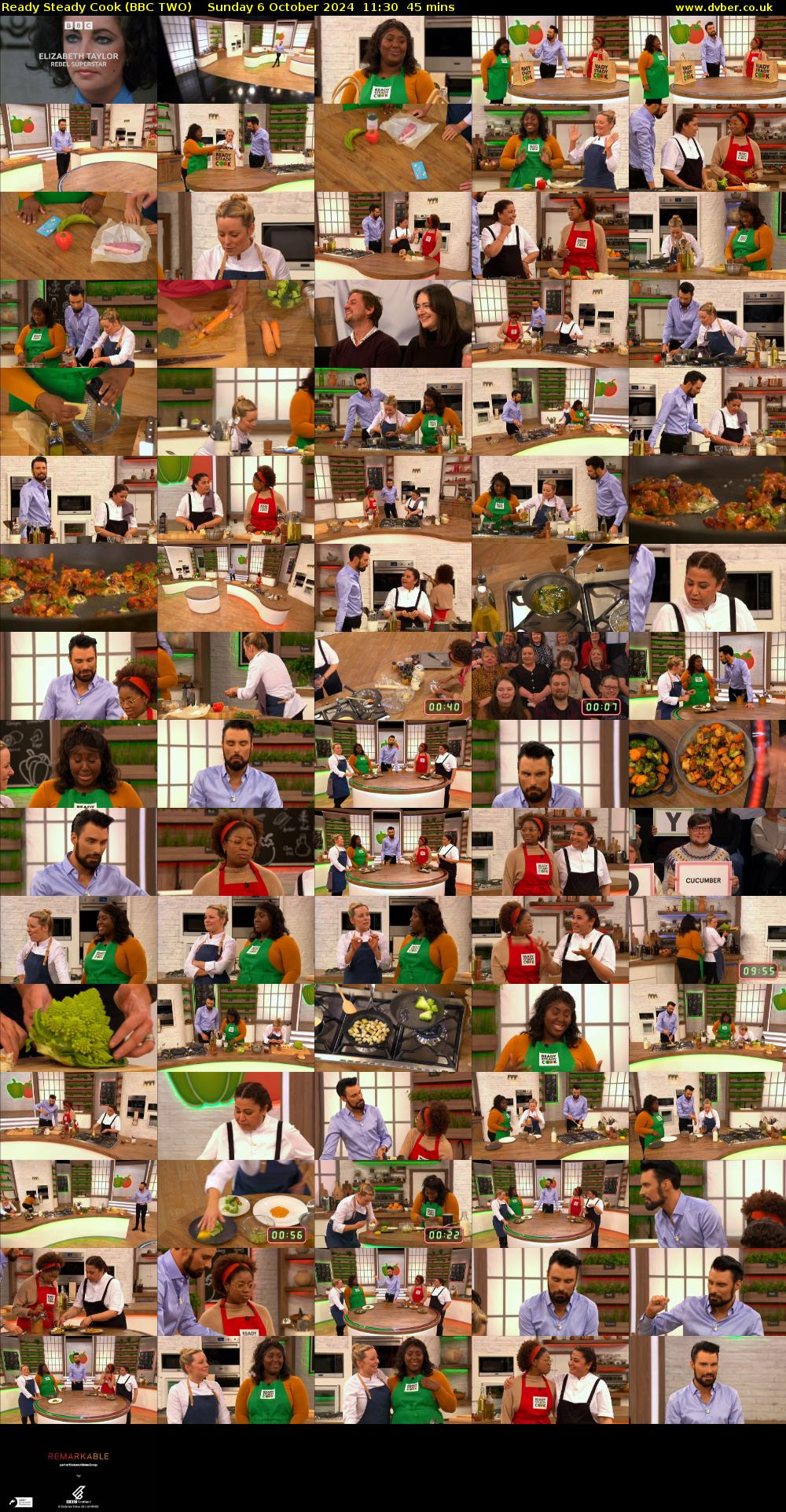 Ready Steady Cook (BBC TWO) Sunday 6 October 2024 11:30 - 12:15