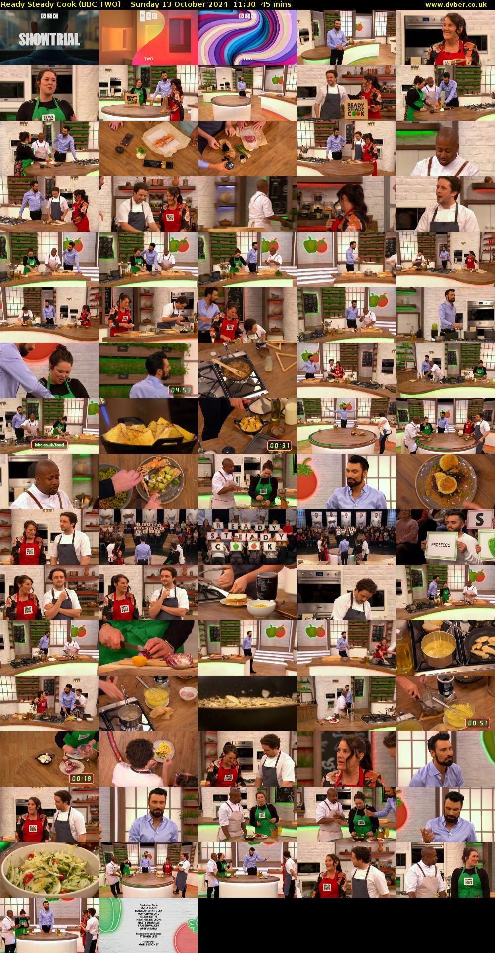 Ready Steady Cook (BBC TWO) Sunday 13 October 2024 11:30 - 12:15