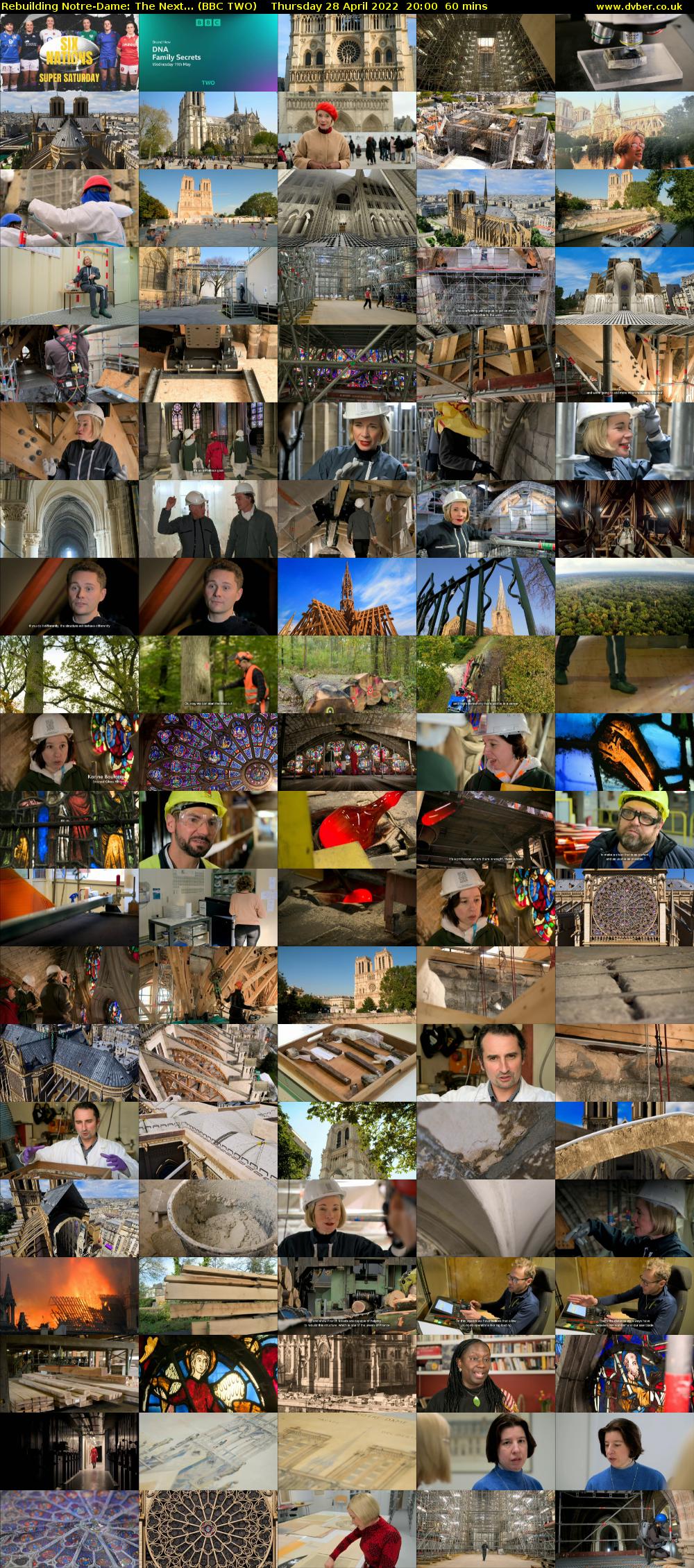 Rebuilding Notre-Dame: The Next... (BBC TWO) Thursday 28 April 2022 20:00 - 21:00