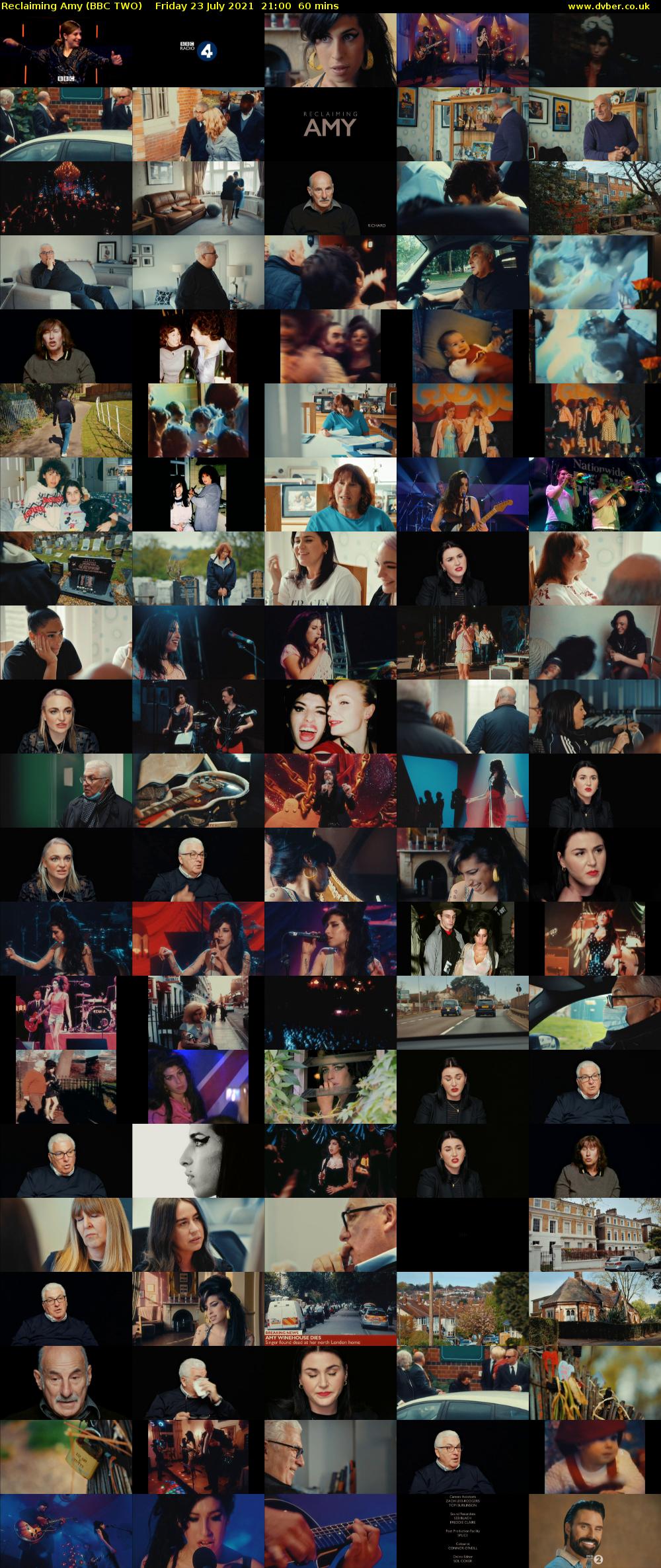 Reclaiming Amy (BBC TWO) Friday 23 July 2021 21:00 - 22:00